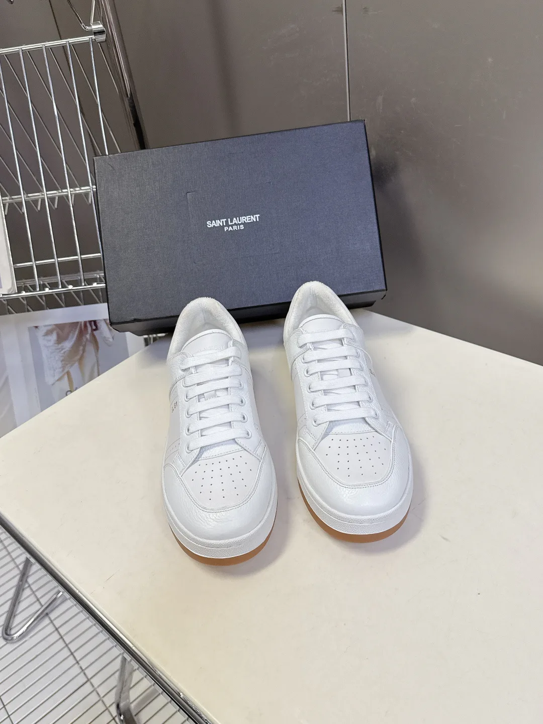 Кеды Женские Saint Laurent 388441