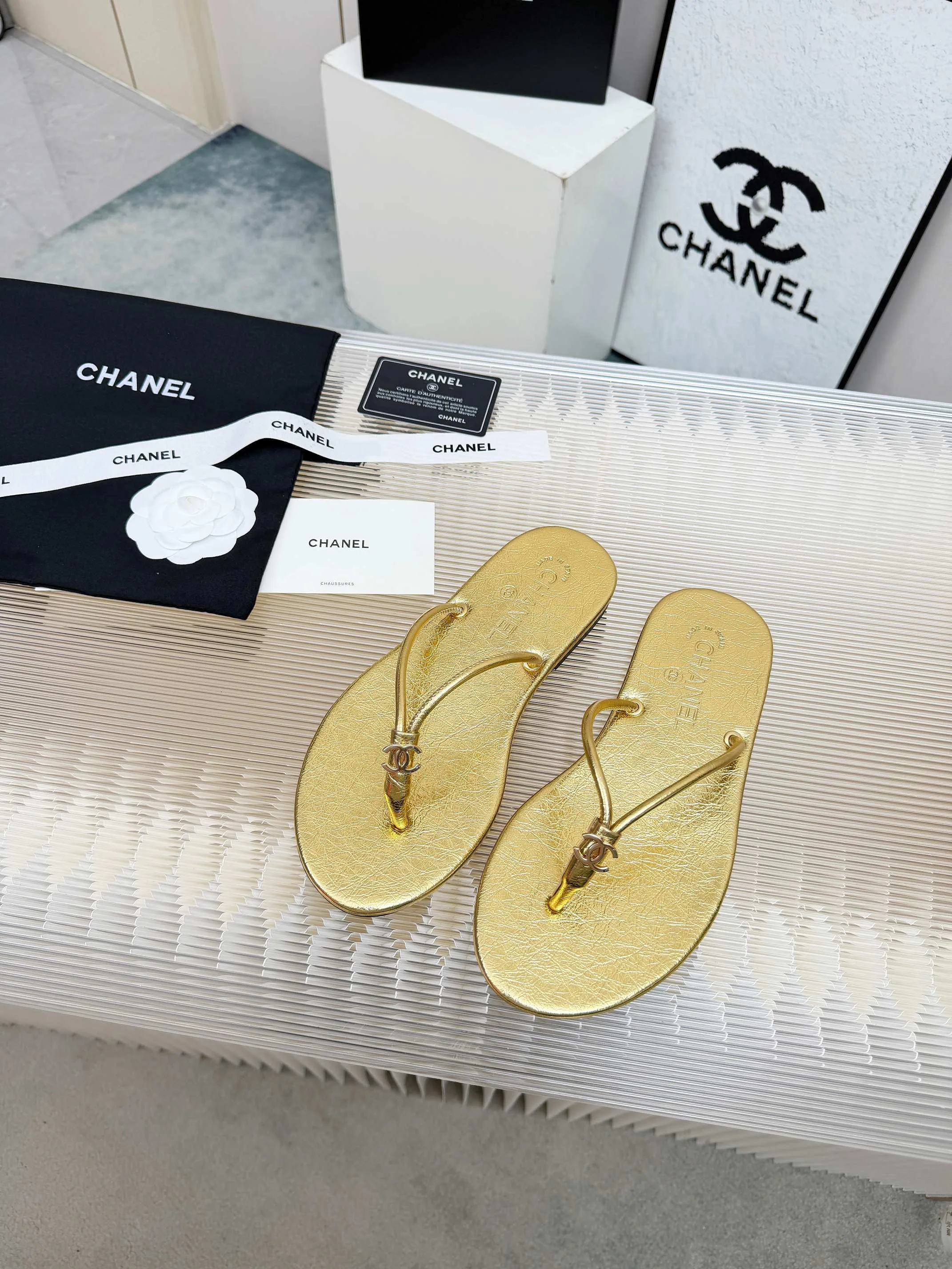 Шлепанцы Женские Chanel 11709175