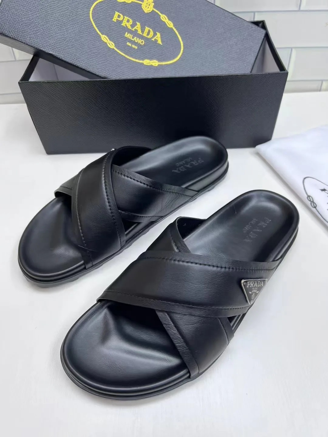 Шлепанцы Мужские Prada 17037955