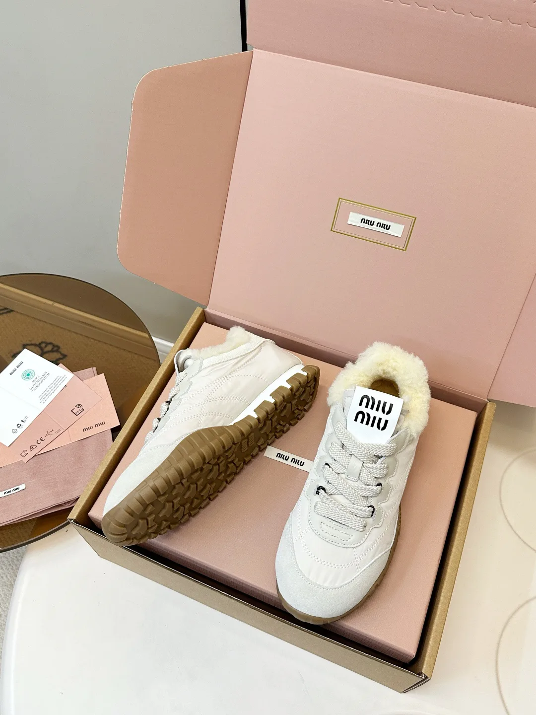 Кроссовки Женские Miu Miu 582519