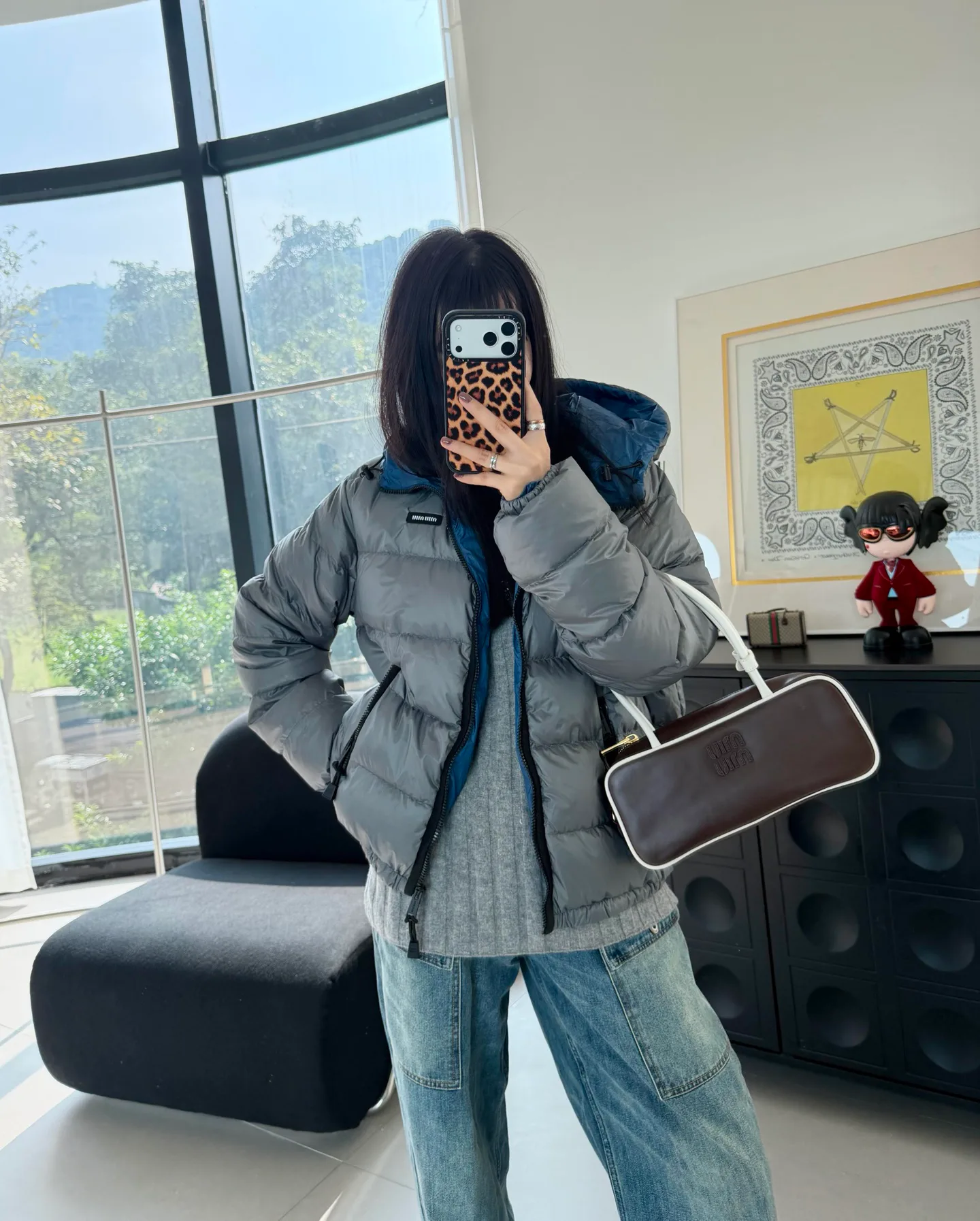 Куртки И Пуховики Женские Miu Miu 19870299