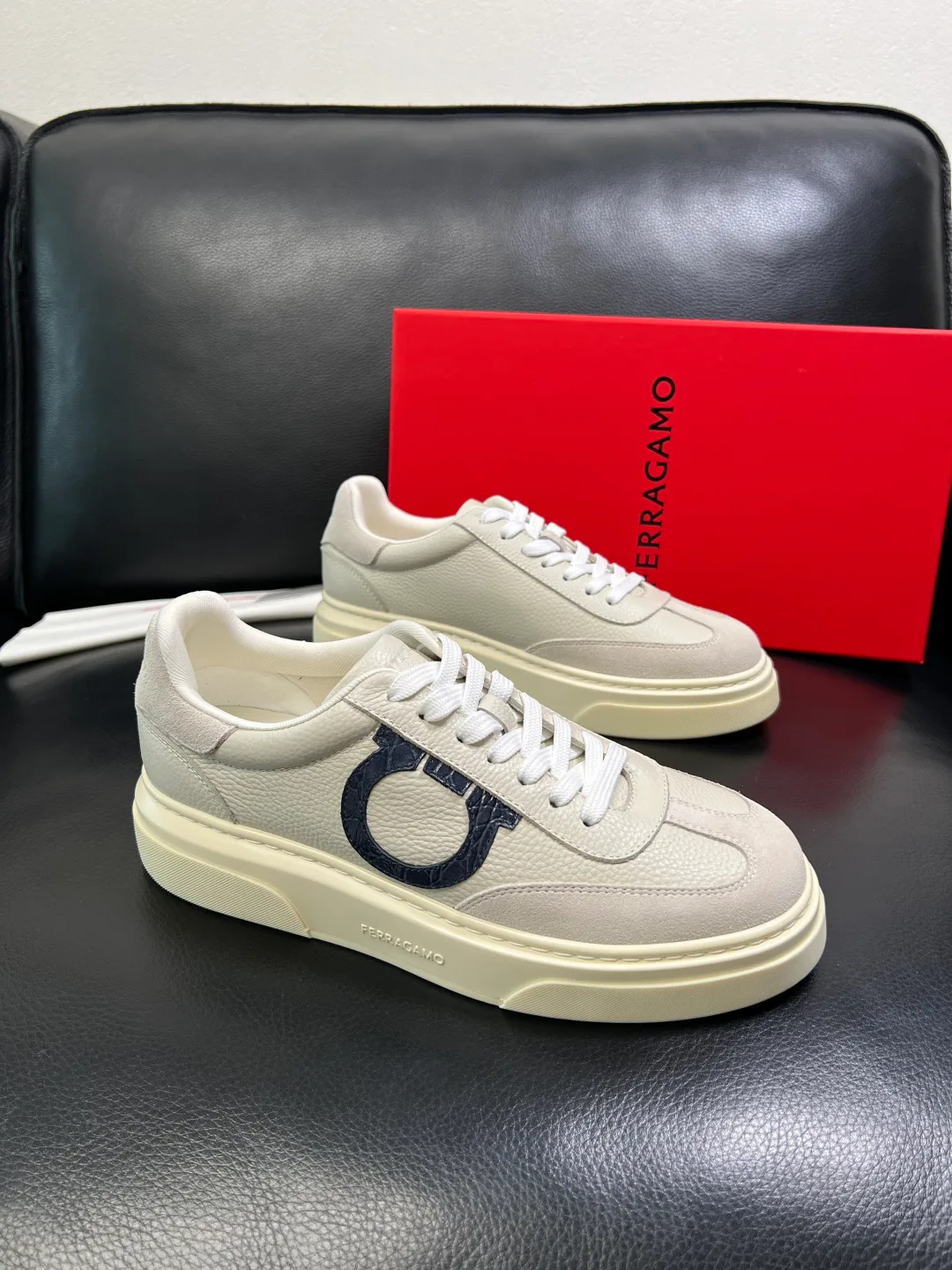 Кеды Мужские Salvatore Ferragamo 420092