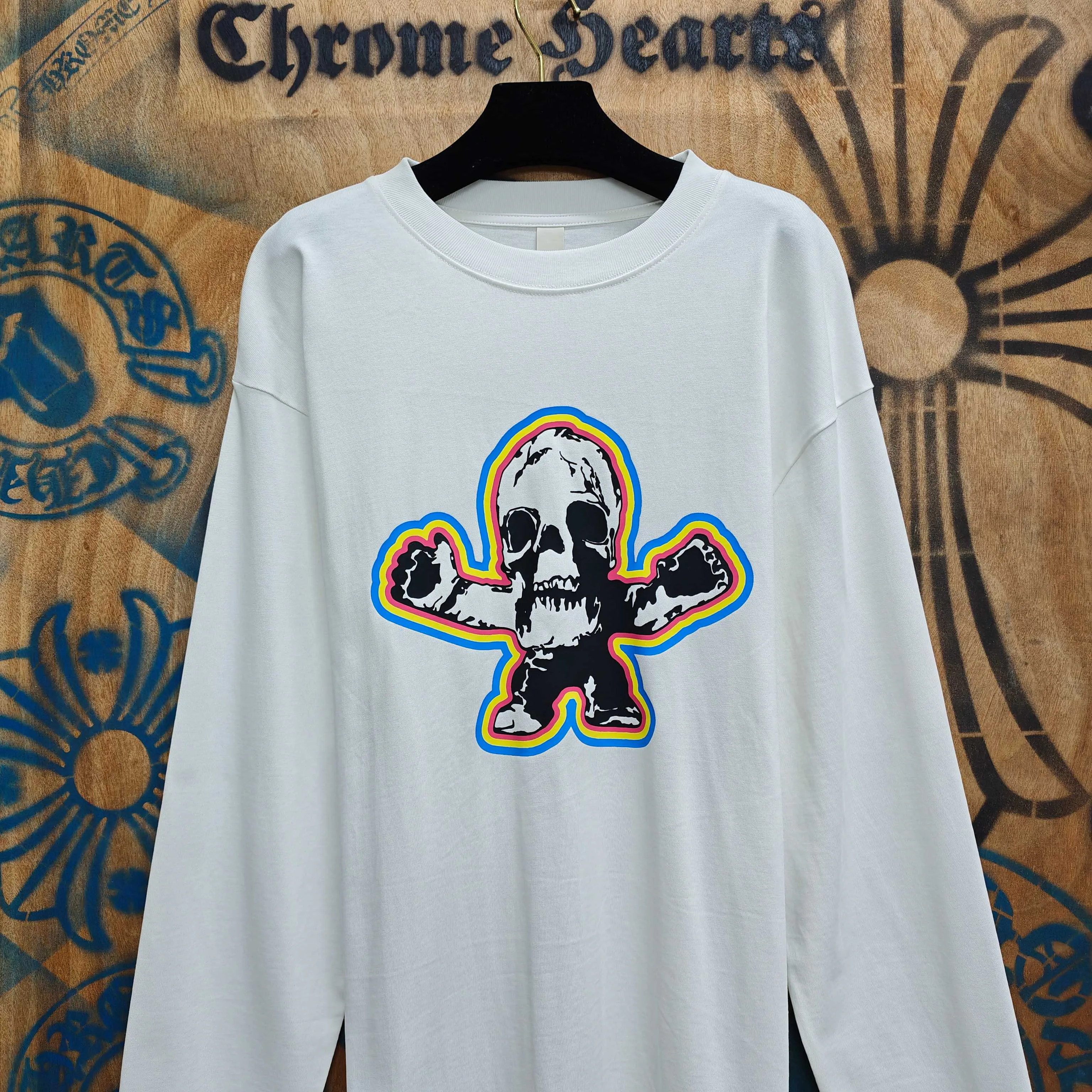 Лонгсливы Мужские Chrome Hearts 11808772