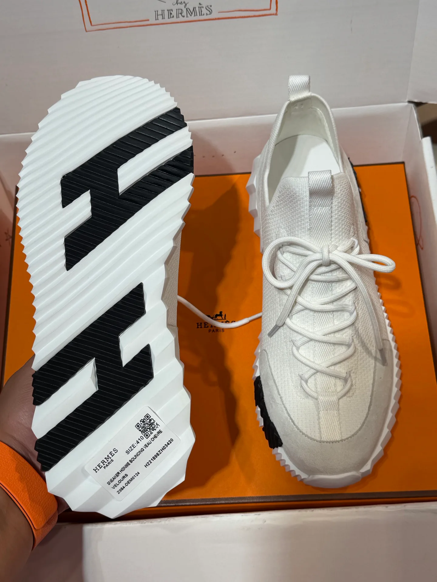 Кроссовки Женские Hermes 554602