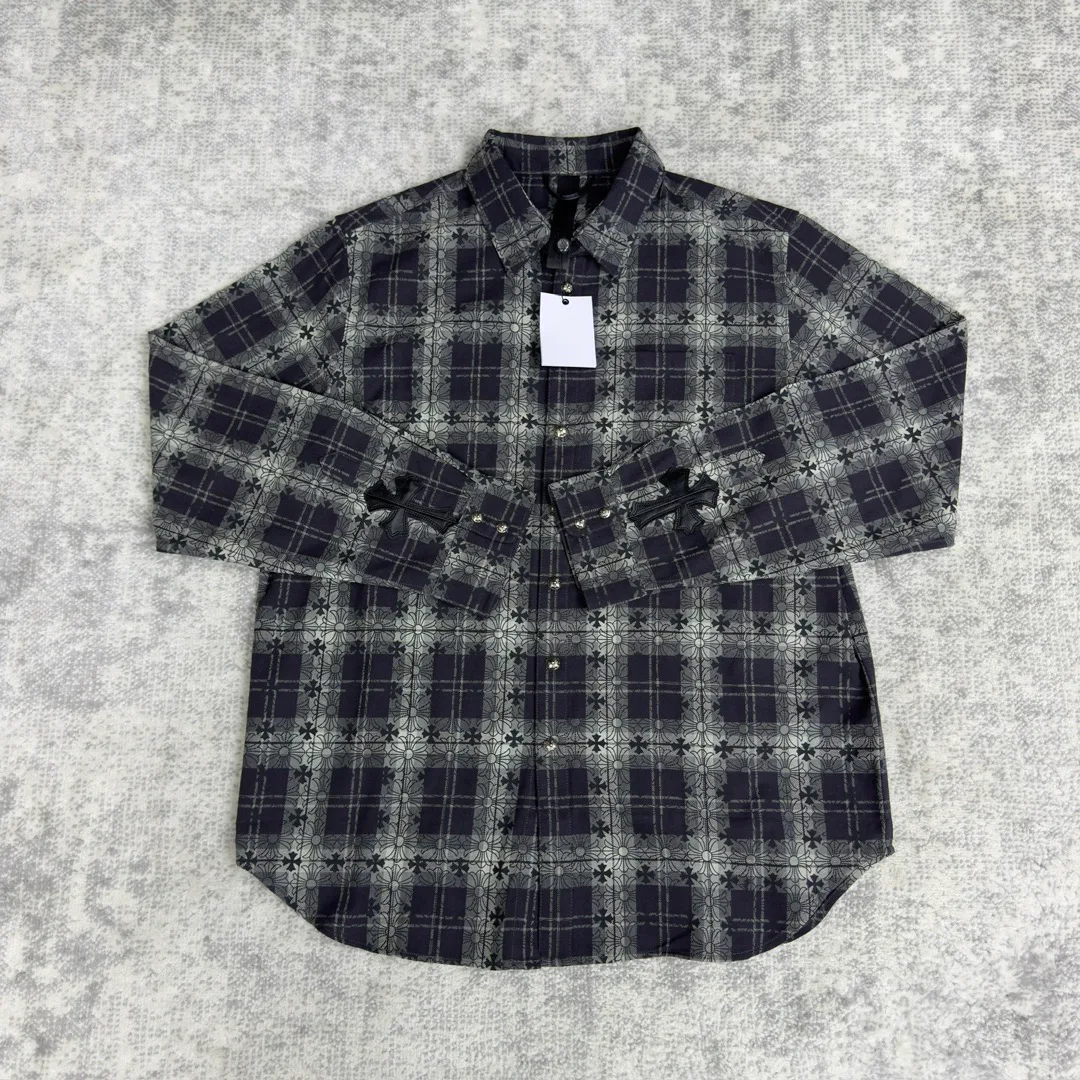 Рубашки Мужские Chrome Hearts 5986