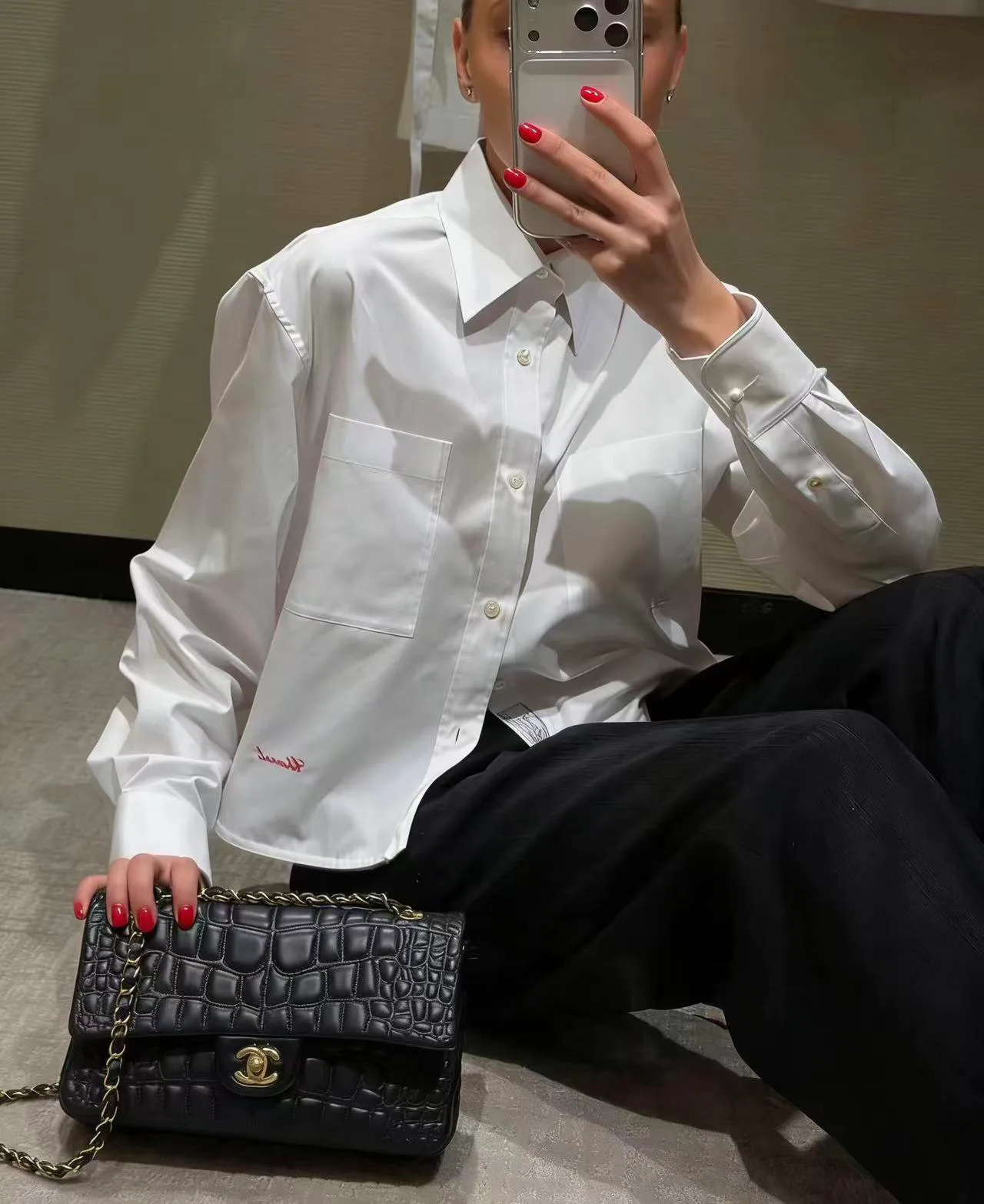 Рубашки Женские Chanel 11666890