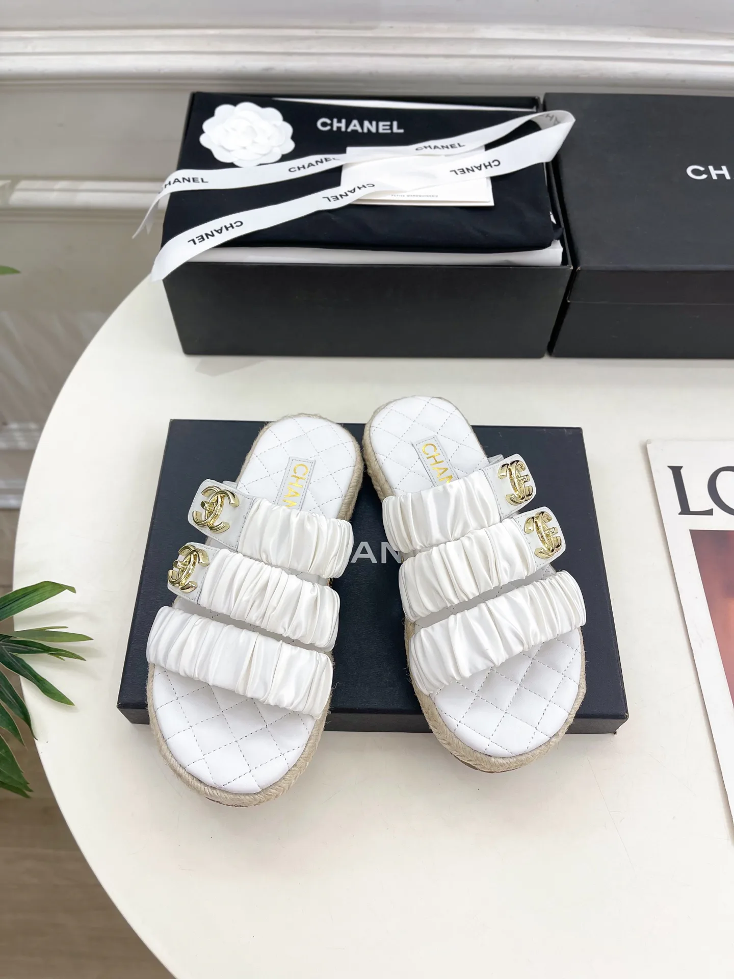 Шлепанцы Женские Chanel 12826