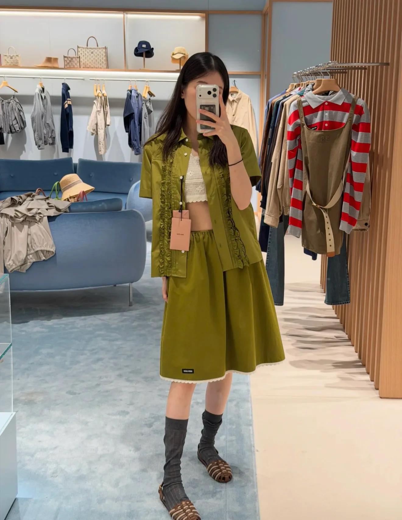 Юбки Женские Miu Miu 17289670