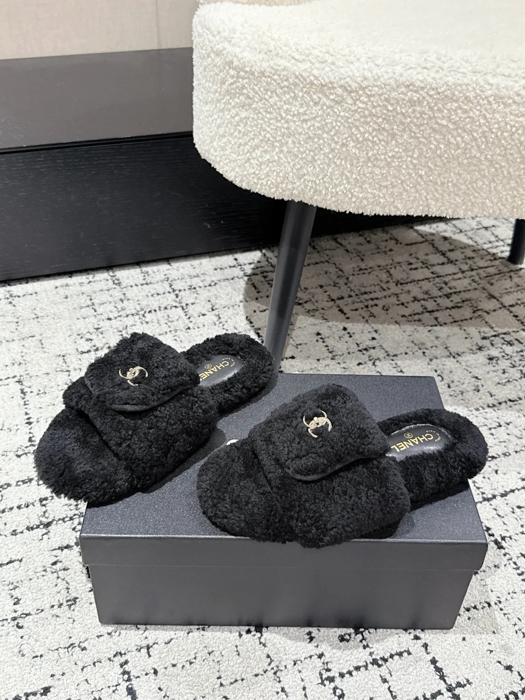 Тапочки Женские Chanel 89094