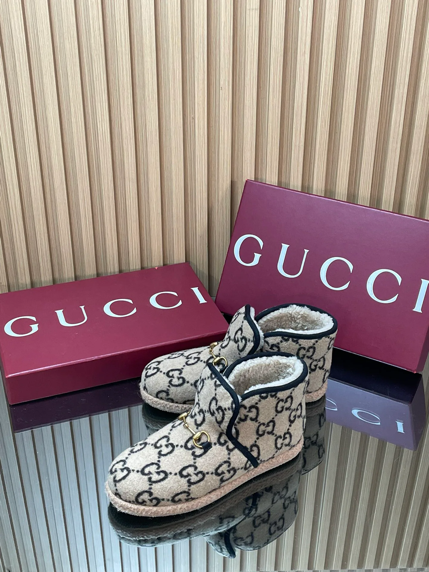 Угги Женские Gucci 575218