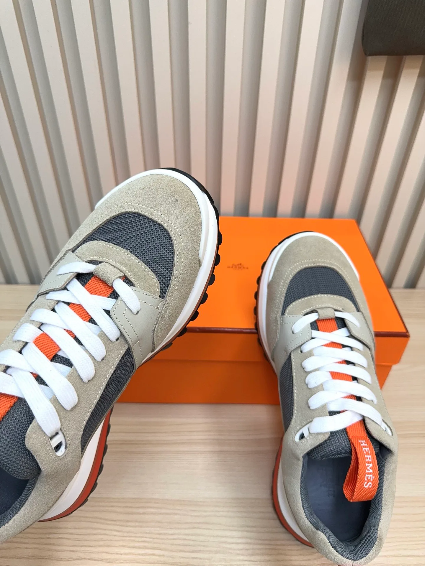 Кроссовки Мужские Hermes 482145