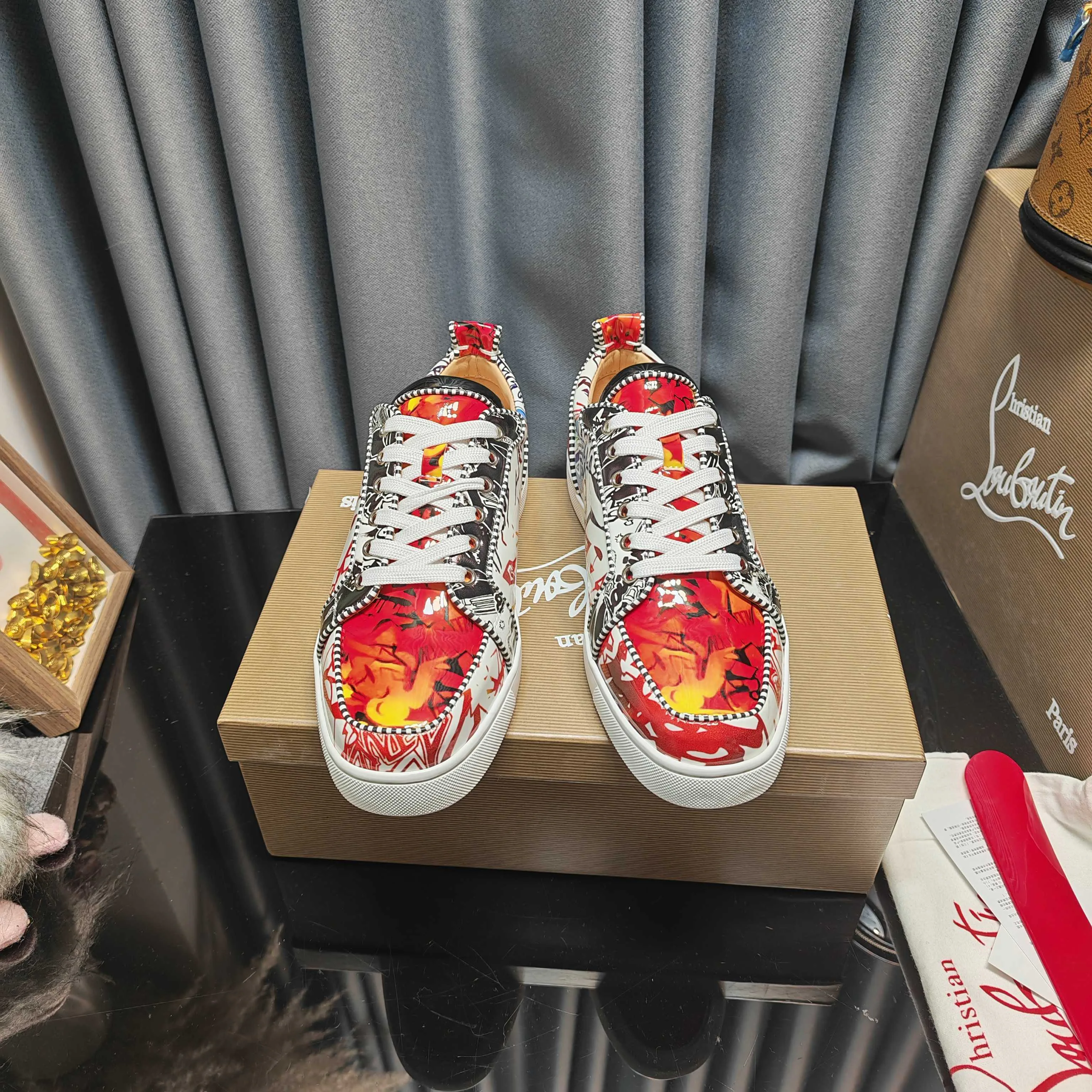 Кеды Женские Christian Louboutin 3958089