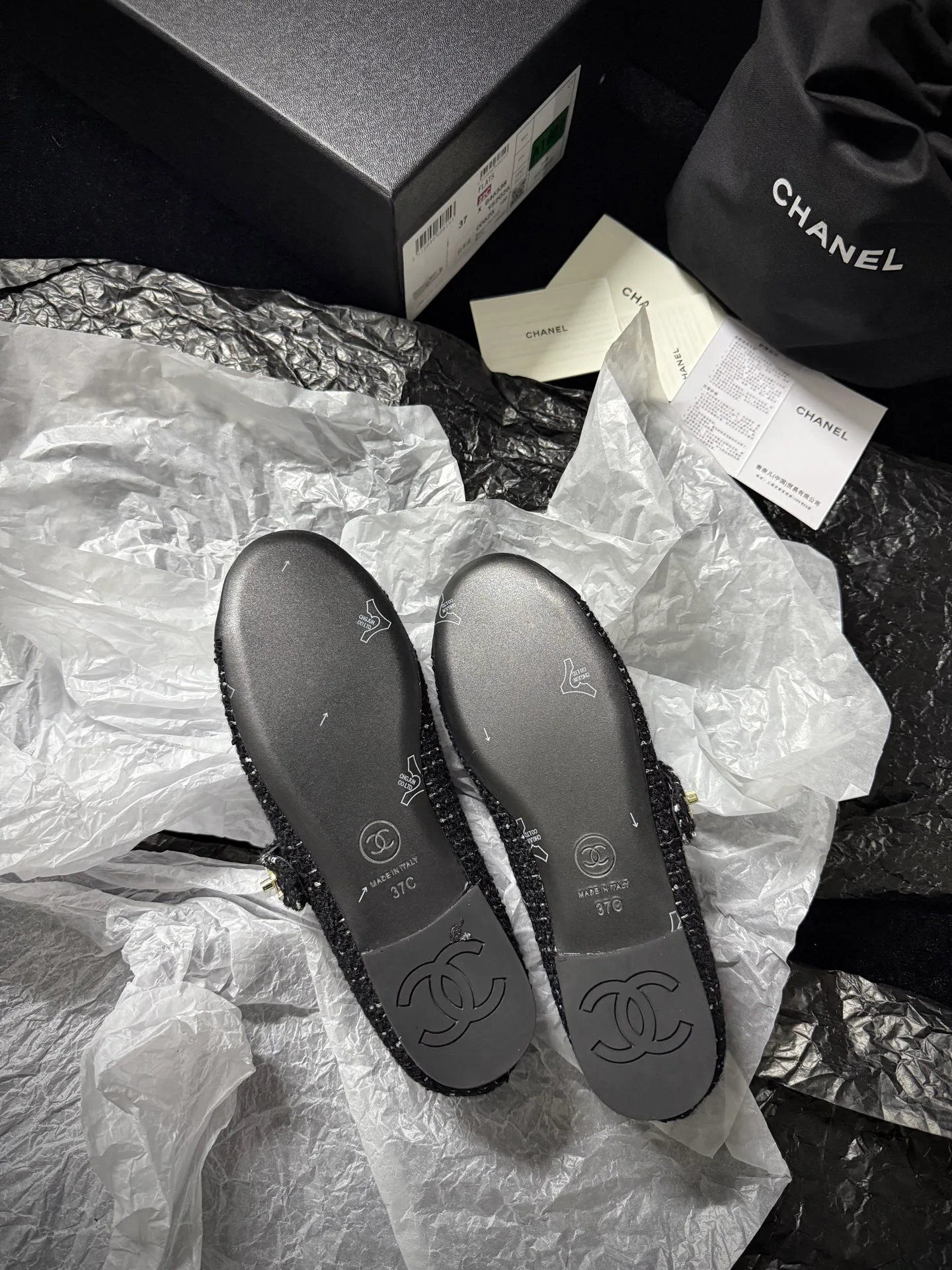 Балетки Женские Chanel 344225