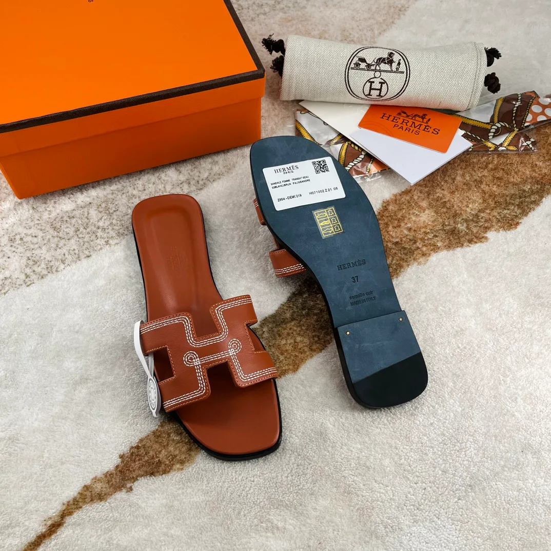 Шлепанцы Женские Hermes 23566