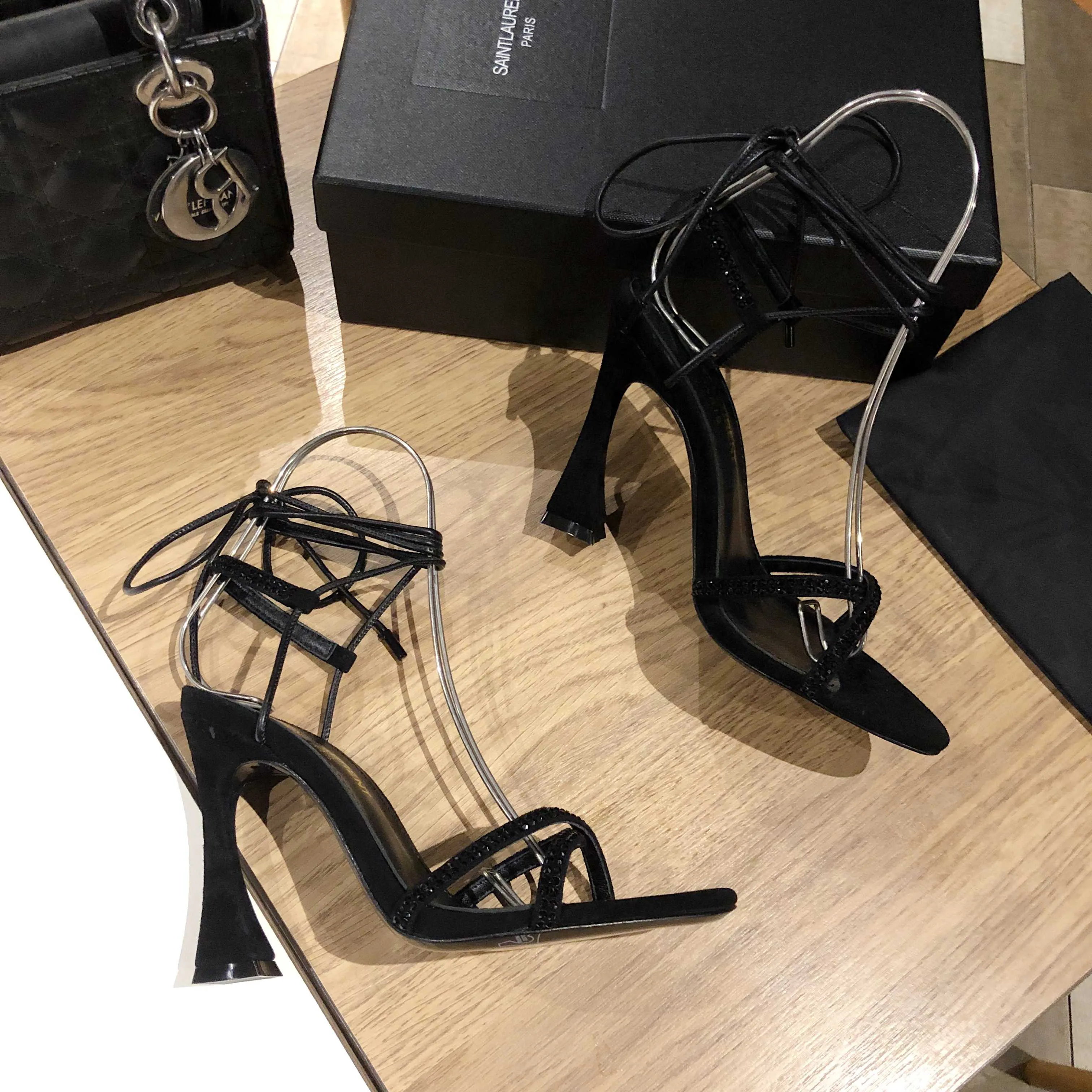 Босоножки Женские Saint Laurent 11220452