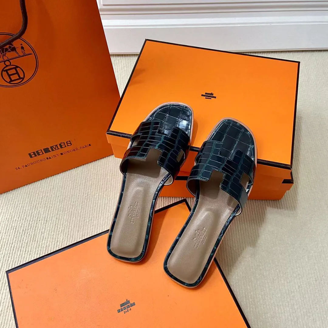 Шлепанцы Женские Hermes 4340516