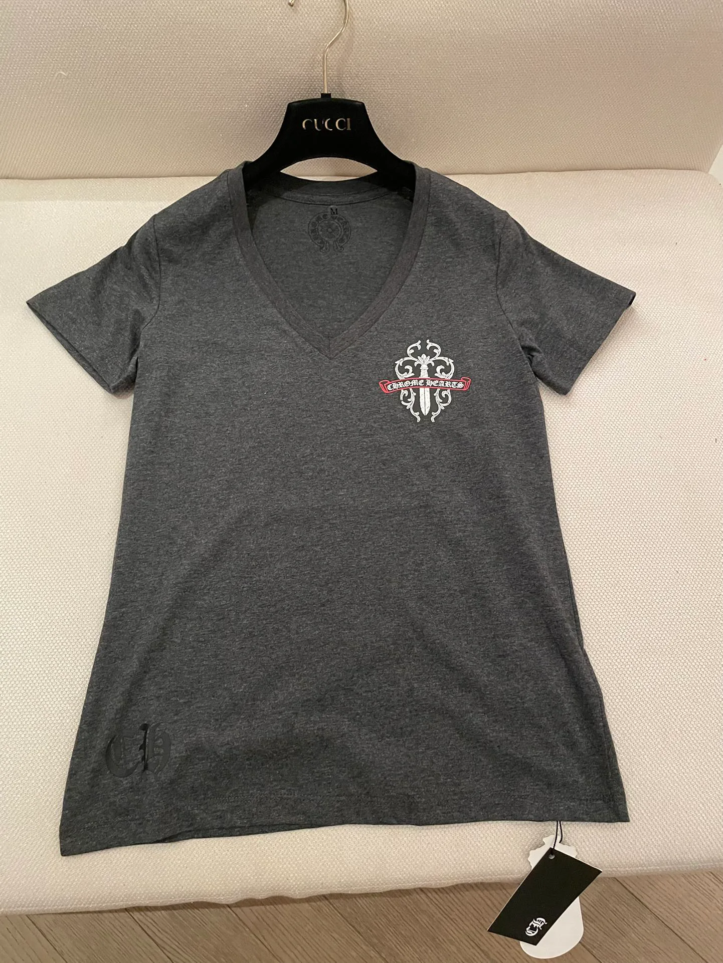 Футболки Женские Chrome Hearts 4929736