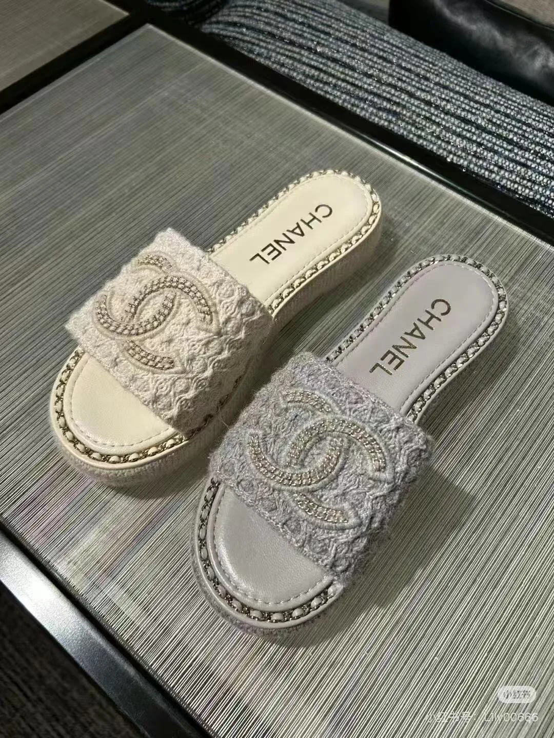 Шлепанцы Женские Chanel 7665