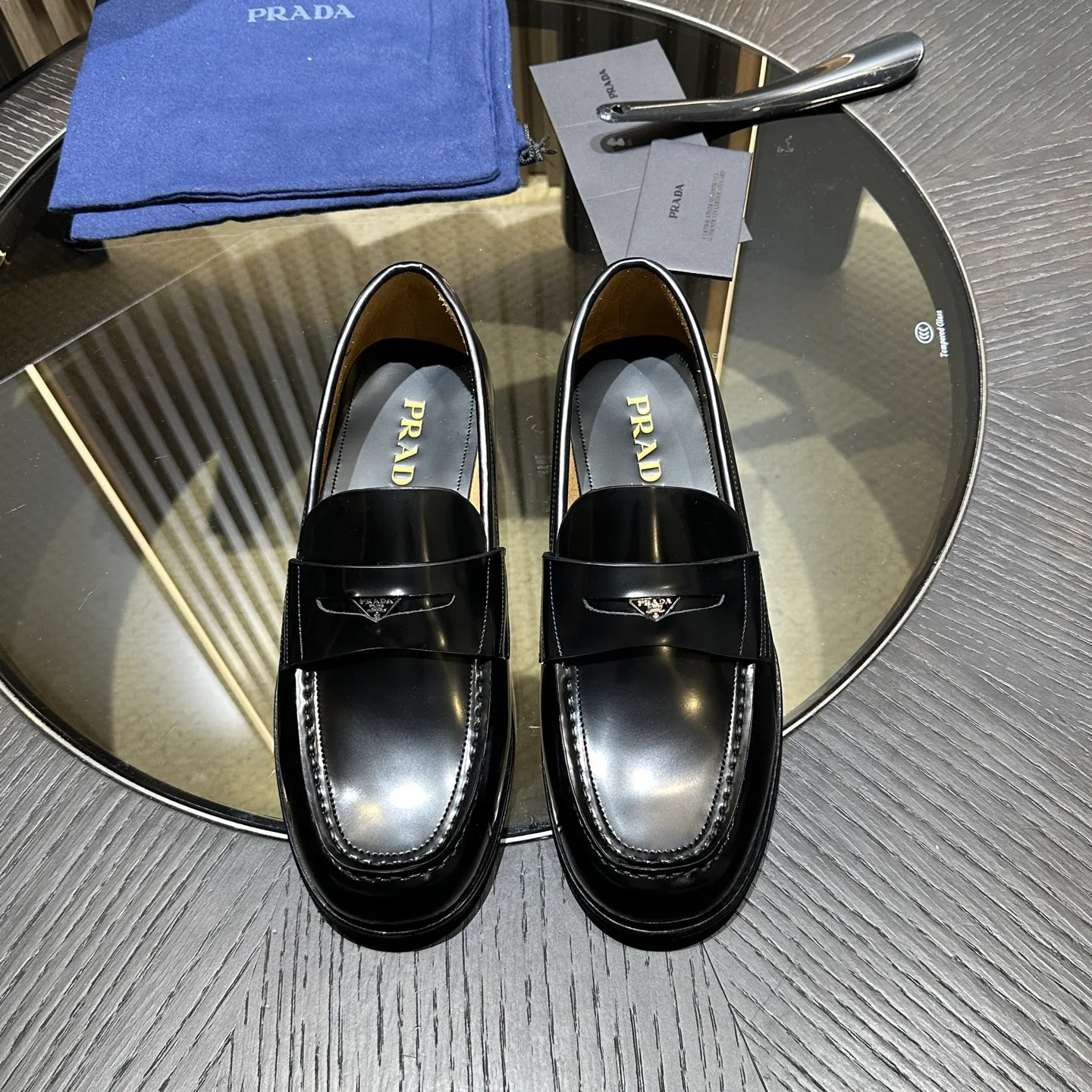Лоферы И Туфли Мужские Prada 18192333