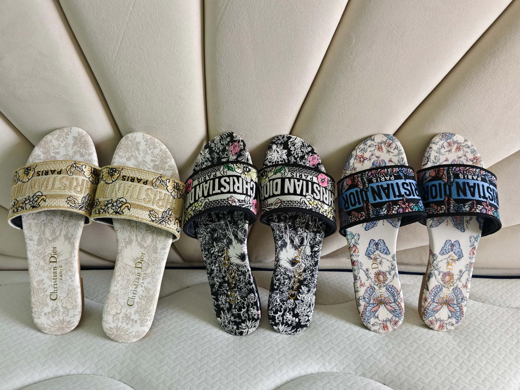 Шлепанцы Женские Christian Dior 20316