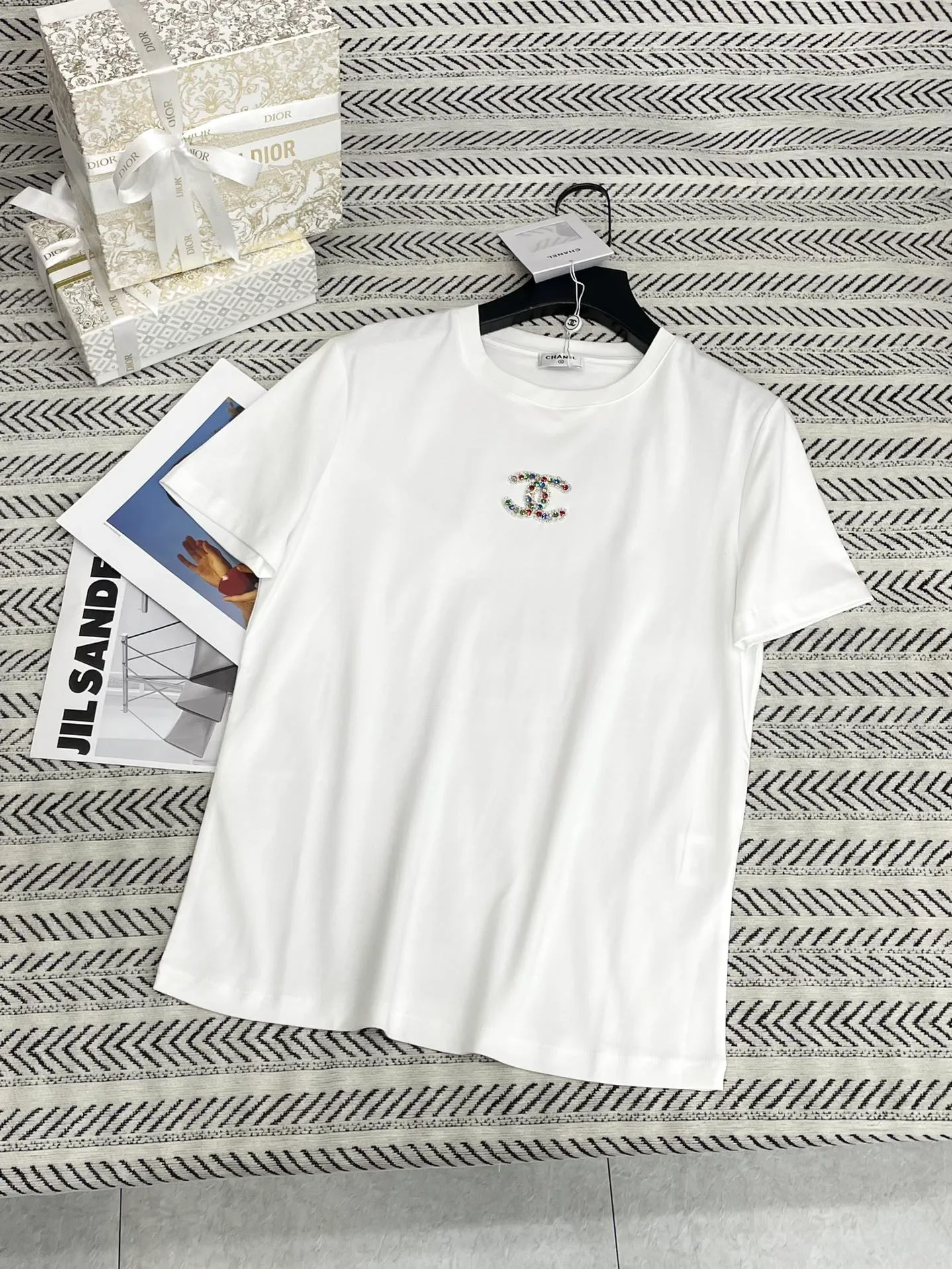 Футболки Женские Chanel 4875057