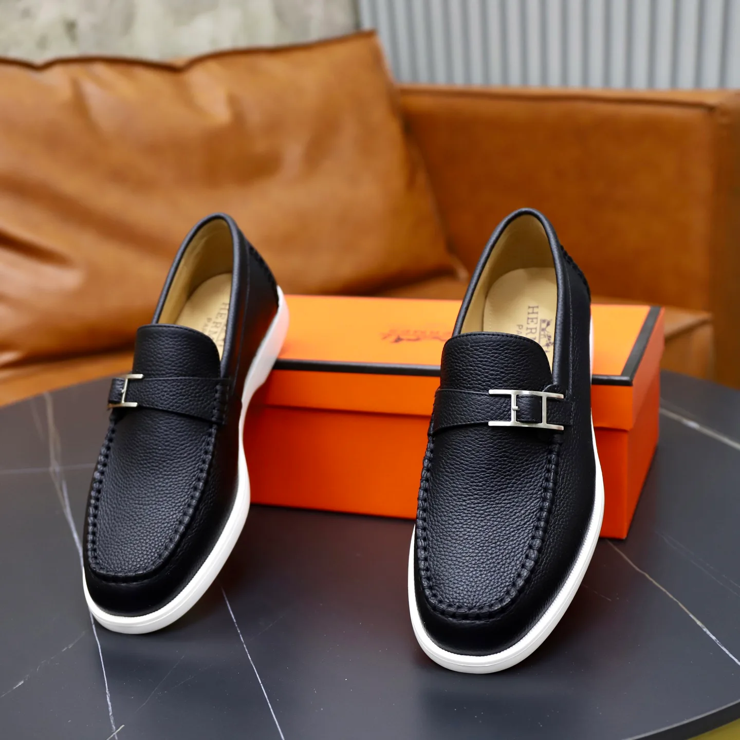 Лоферы И Туфли Мужские Hermes 18103087