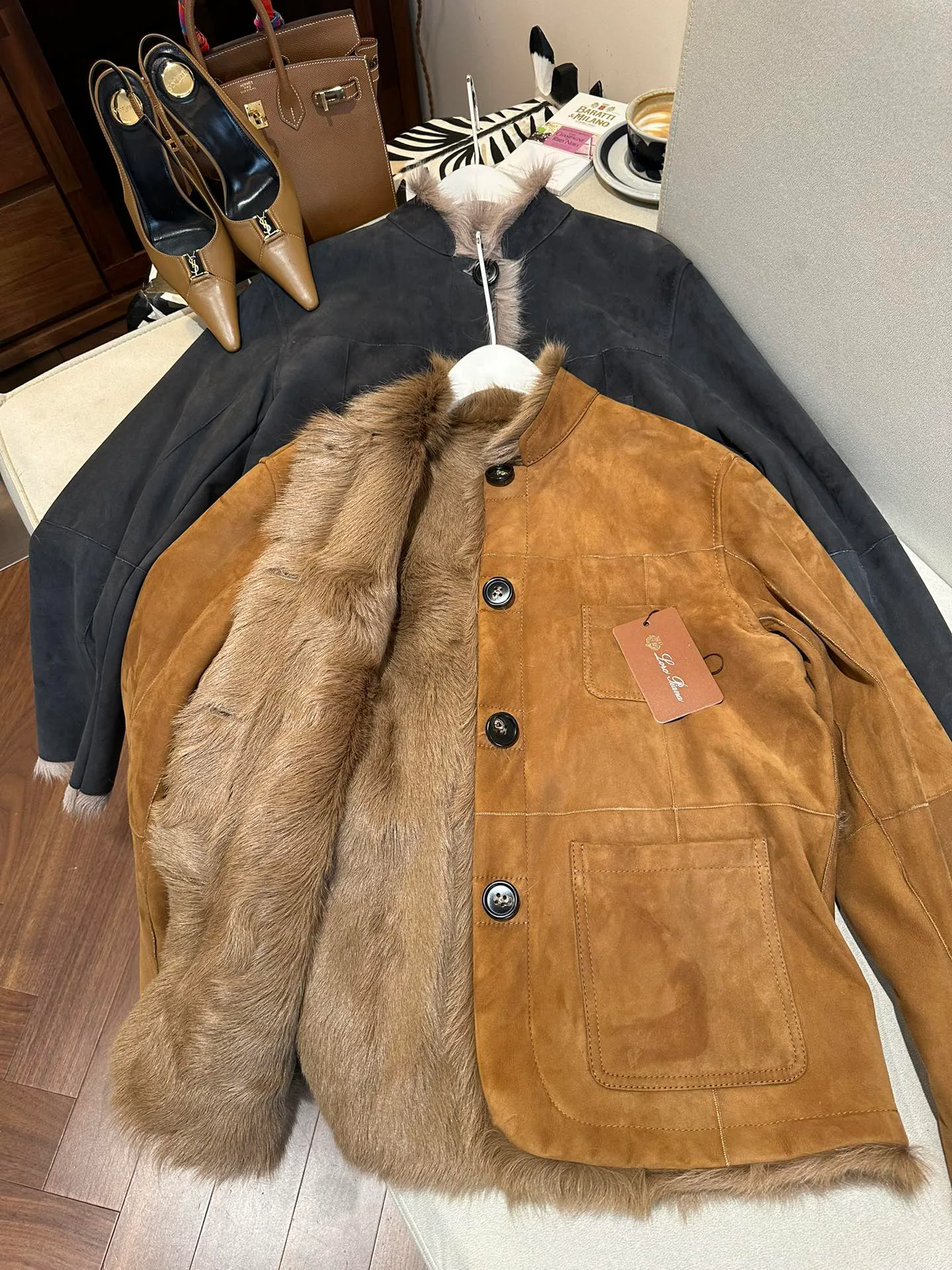 Кожаные Куртки И Дублёнки Мужские Loro Piana 119569