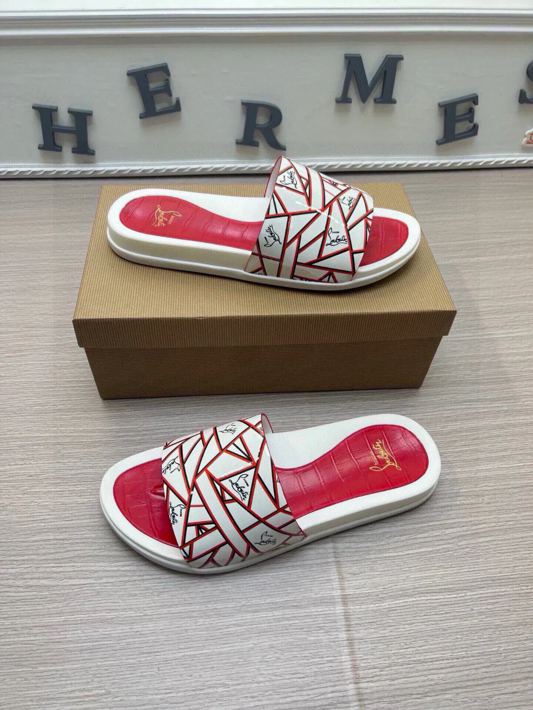 Шлепанцы Мужские Christian Louboutin 65758