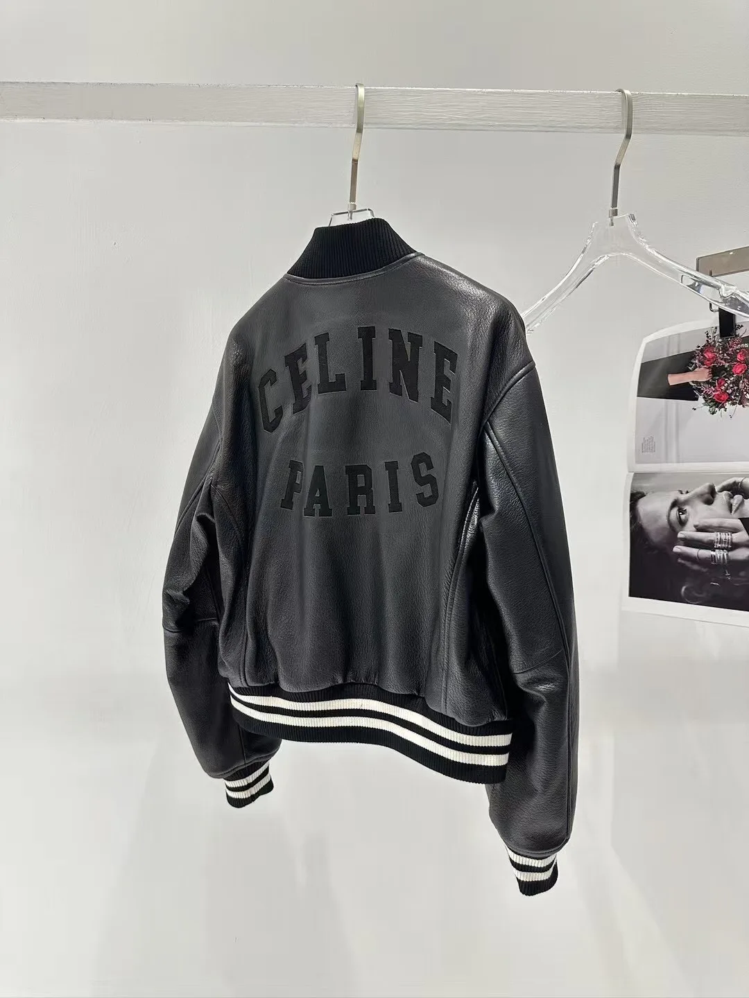 Кожаные Куртки И Дублёнки Женские Celine 11868465