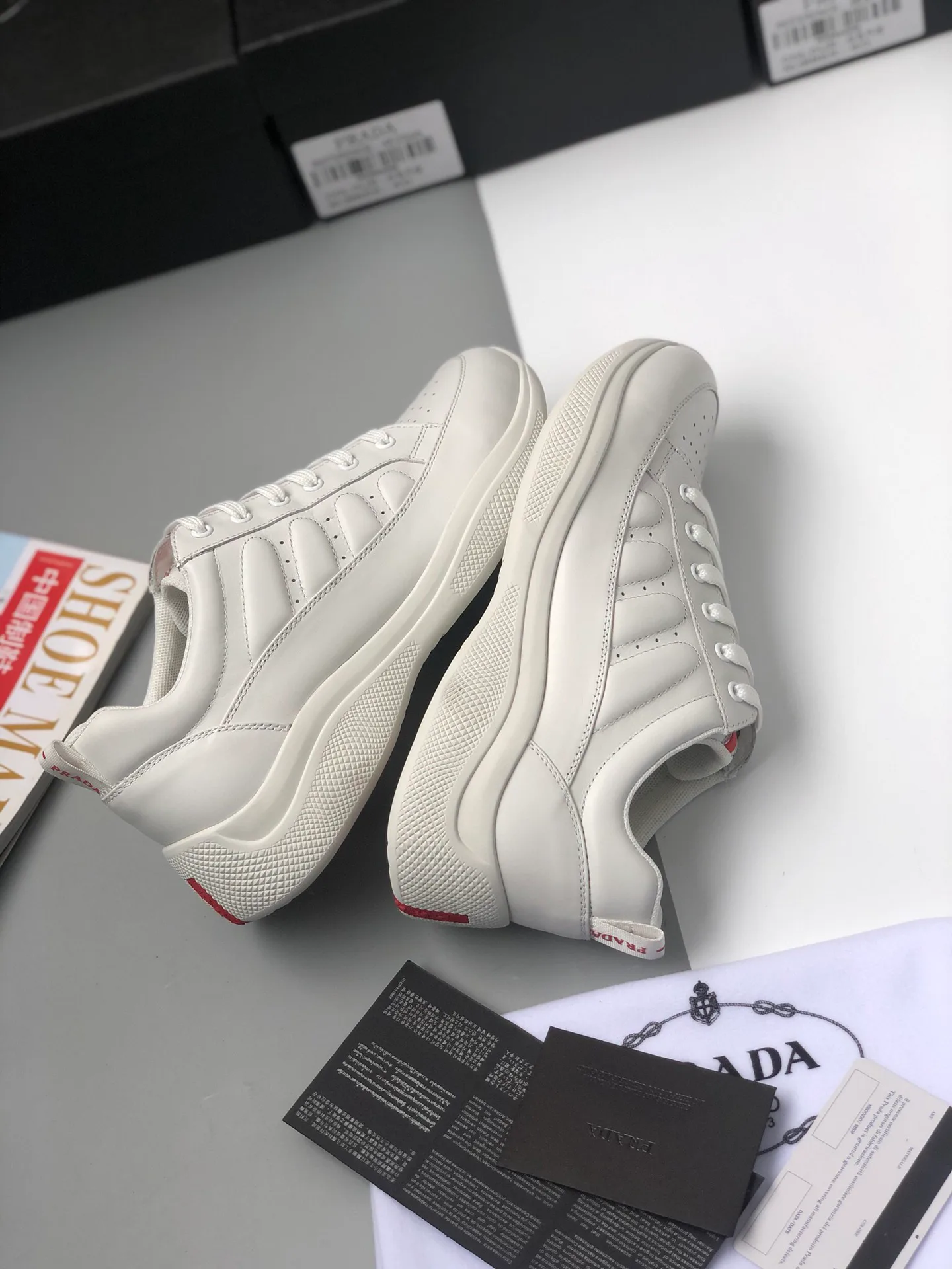 Кроссовки Мужские Prada 11211944