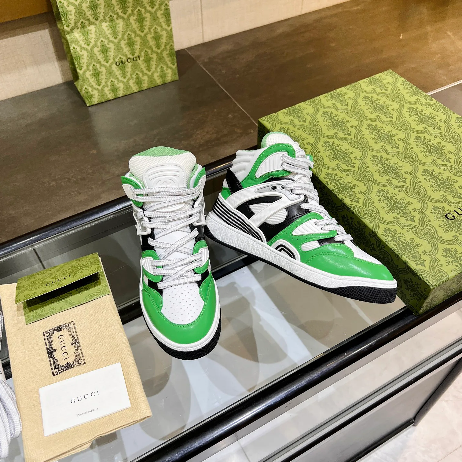 Кроссовки Женские Gucci 24838