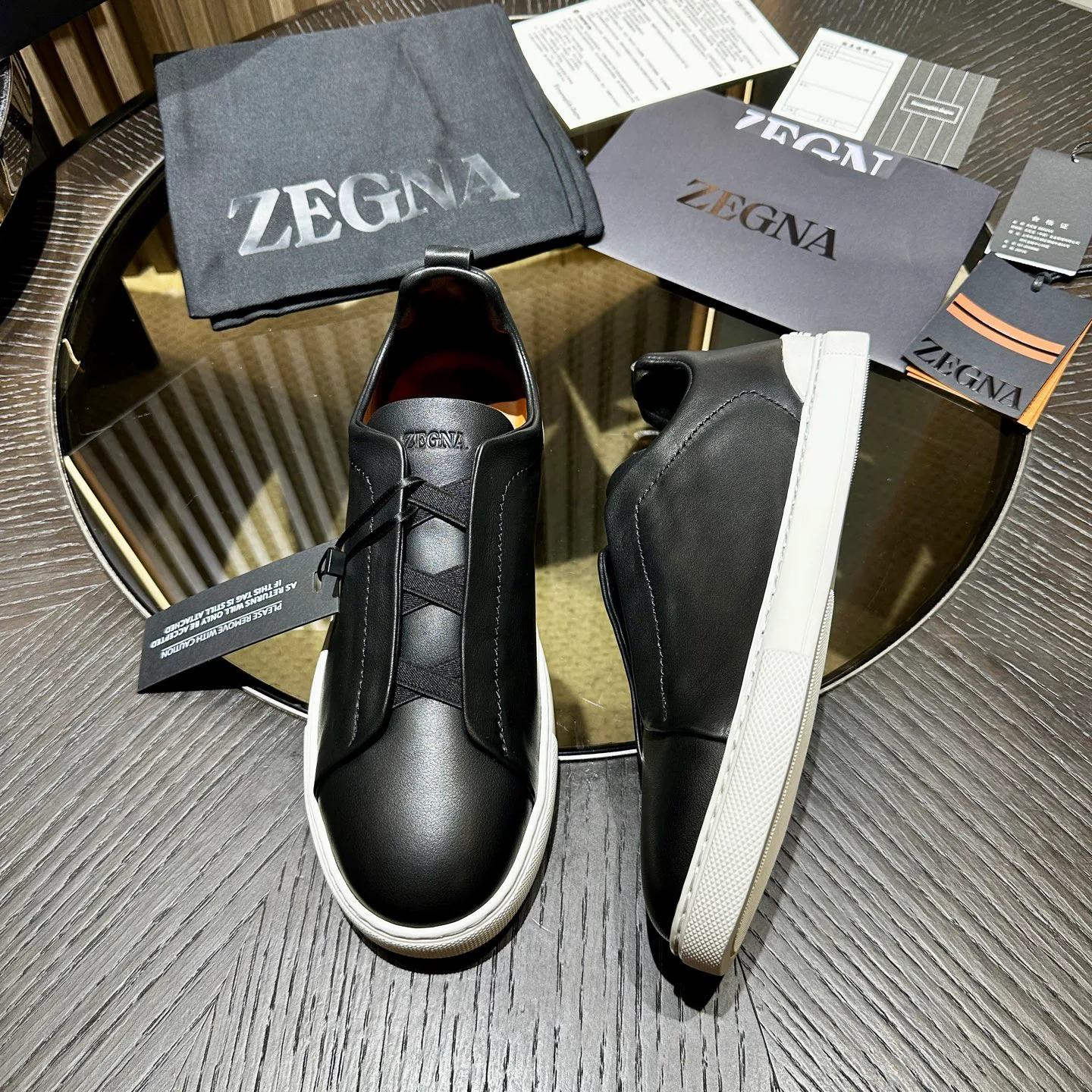 Кеды Мужские Zegna 10203186