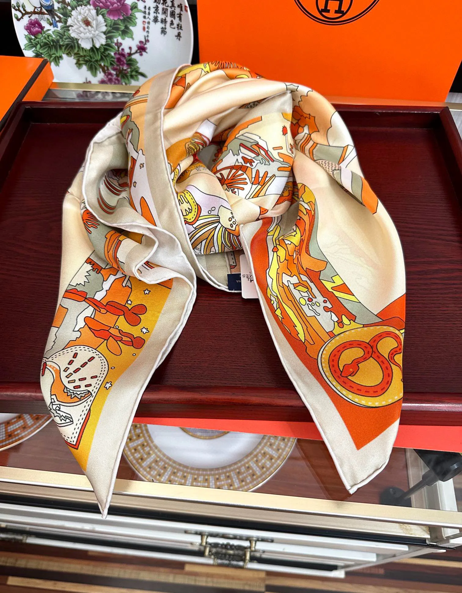 Шарфы Hermes 15025030