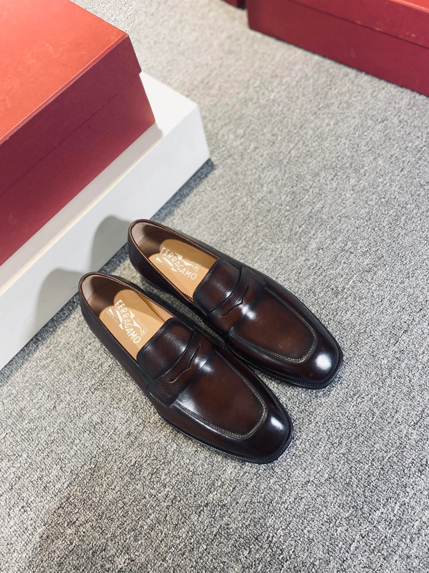 Лоферы И Туфли Мужские Salvatore Ferragamo 10736457