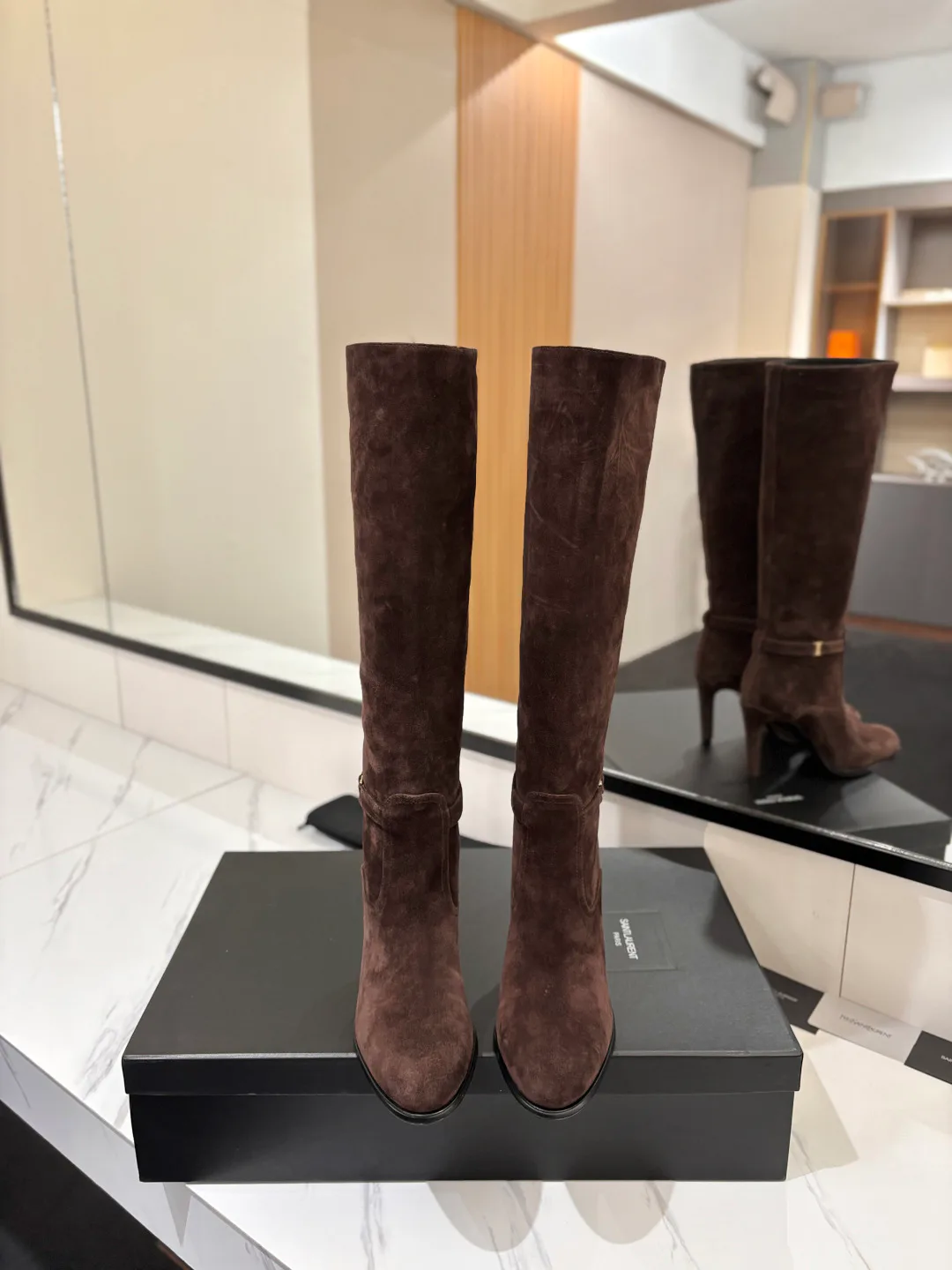 Сапоги Женские Saint Laurent 18508902