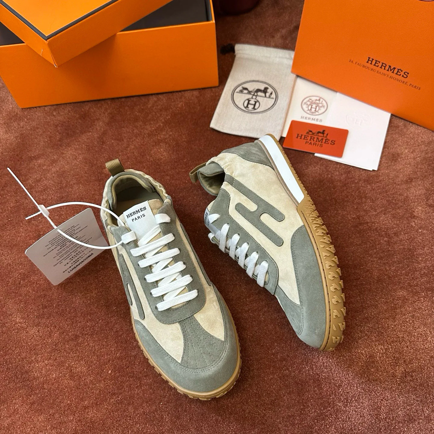 Кроссовки Женские Hermes 209376