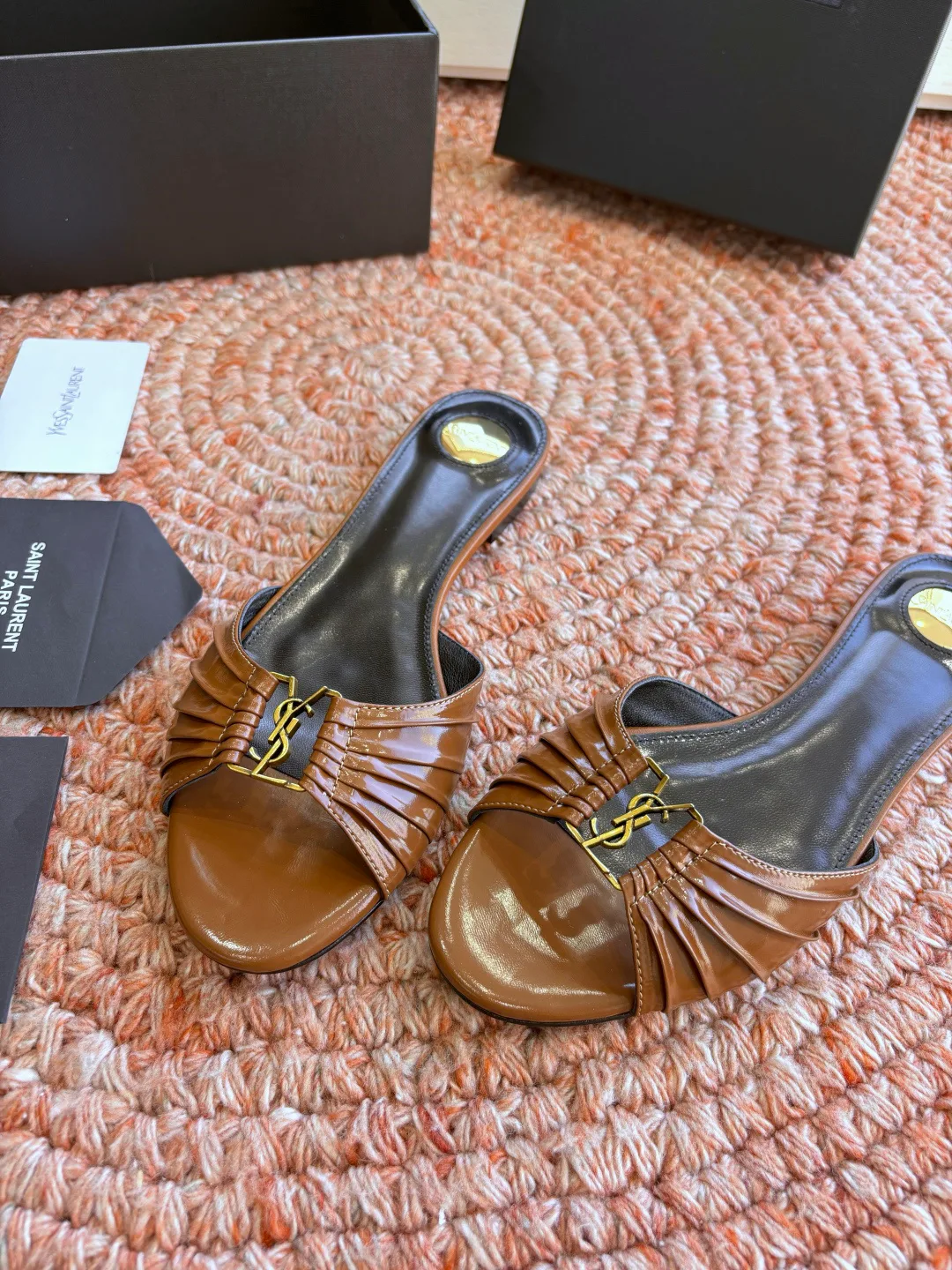 Шлепанцы Женские Saint Laurent 11599267