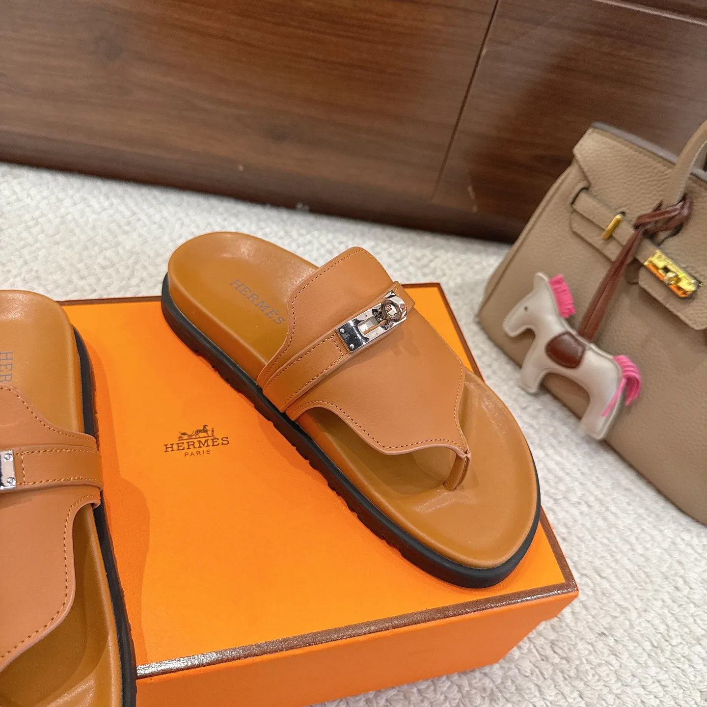 Шлепанцы Женские Hermes 9050990