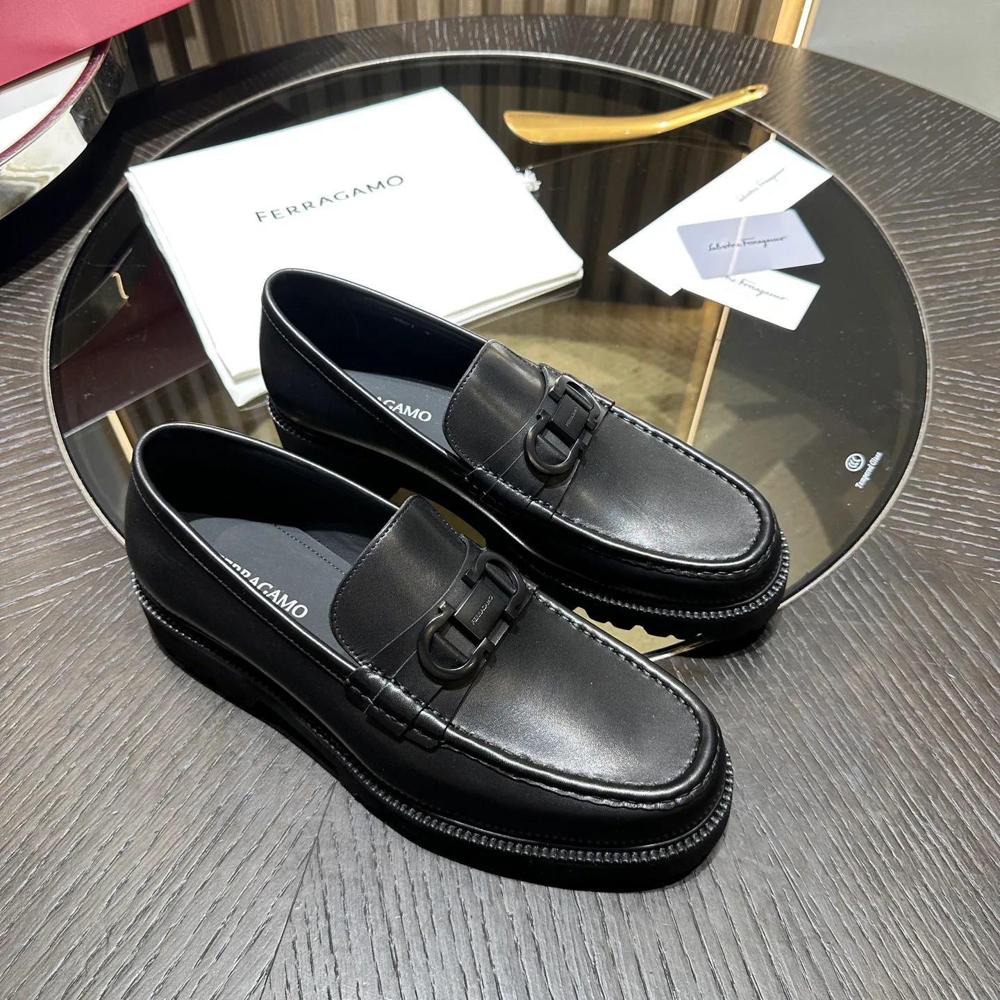 Лоферы И Туфли Мужские Salvatore Ferragamo 18341670