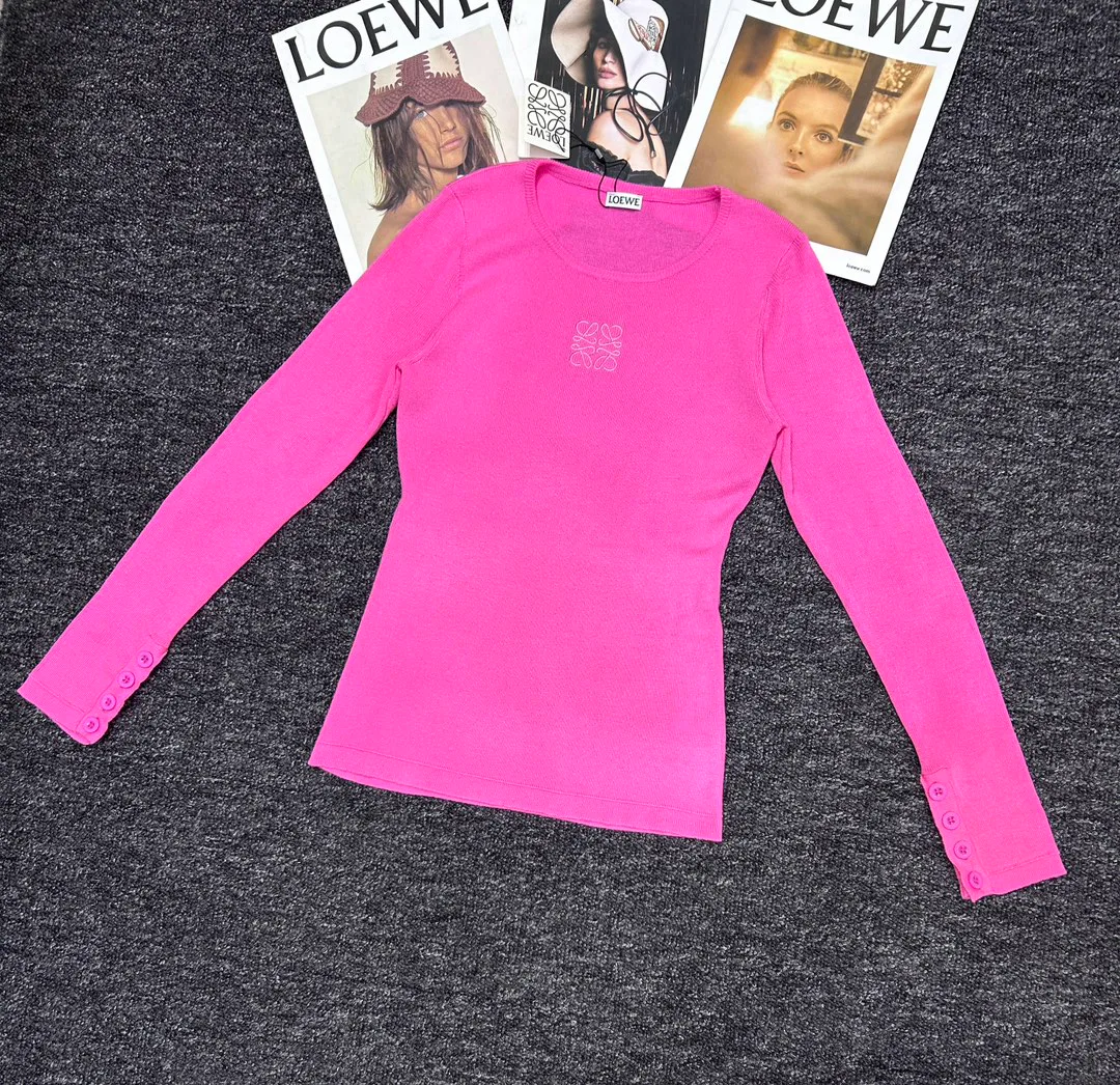 Лонгсливы Женские Loewe 7261