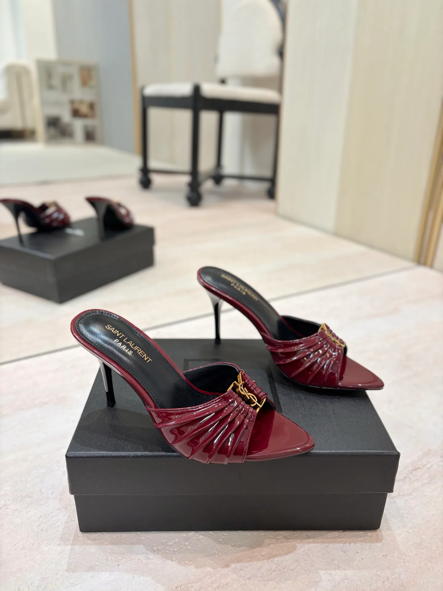 Мюли И Сабо Женские Saint Laurent 17476094