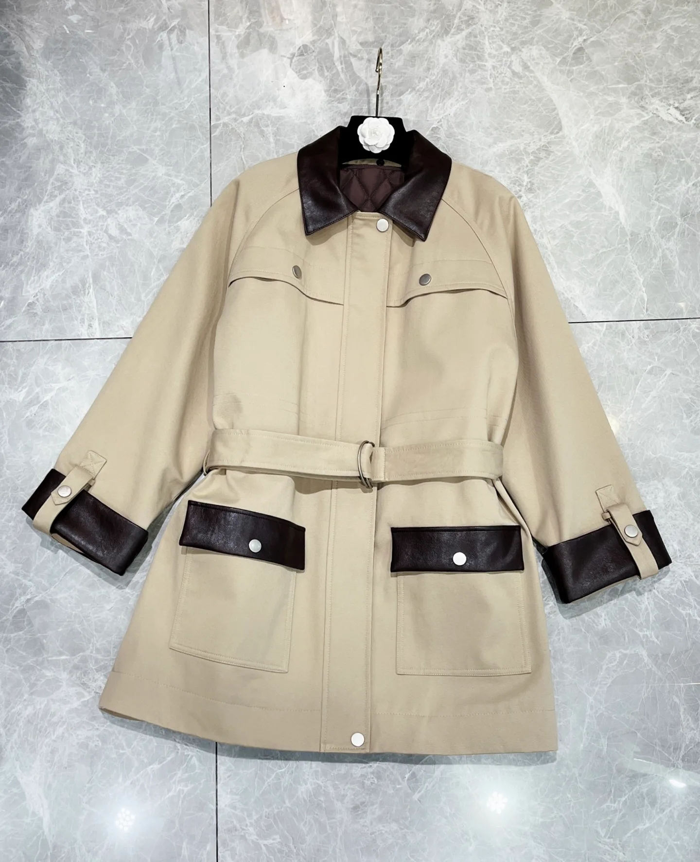 Кожаные Куртки И Дублёнки Женские Hermes 9878690