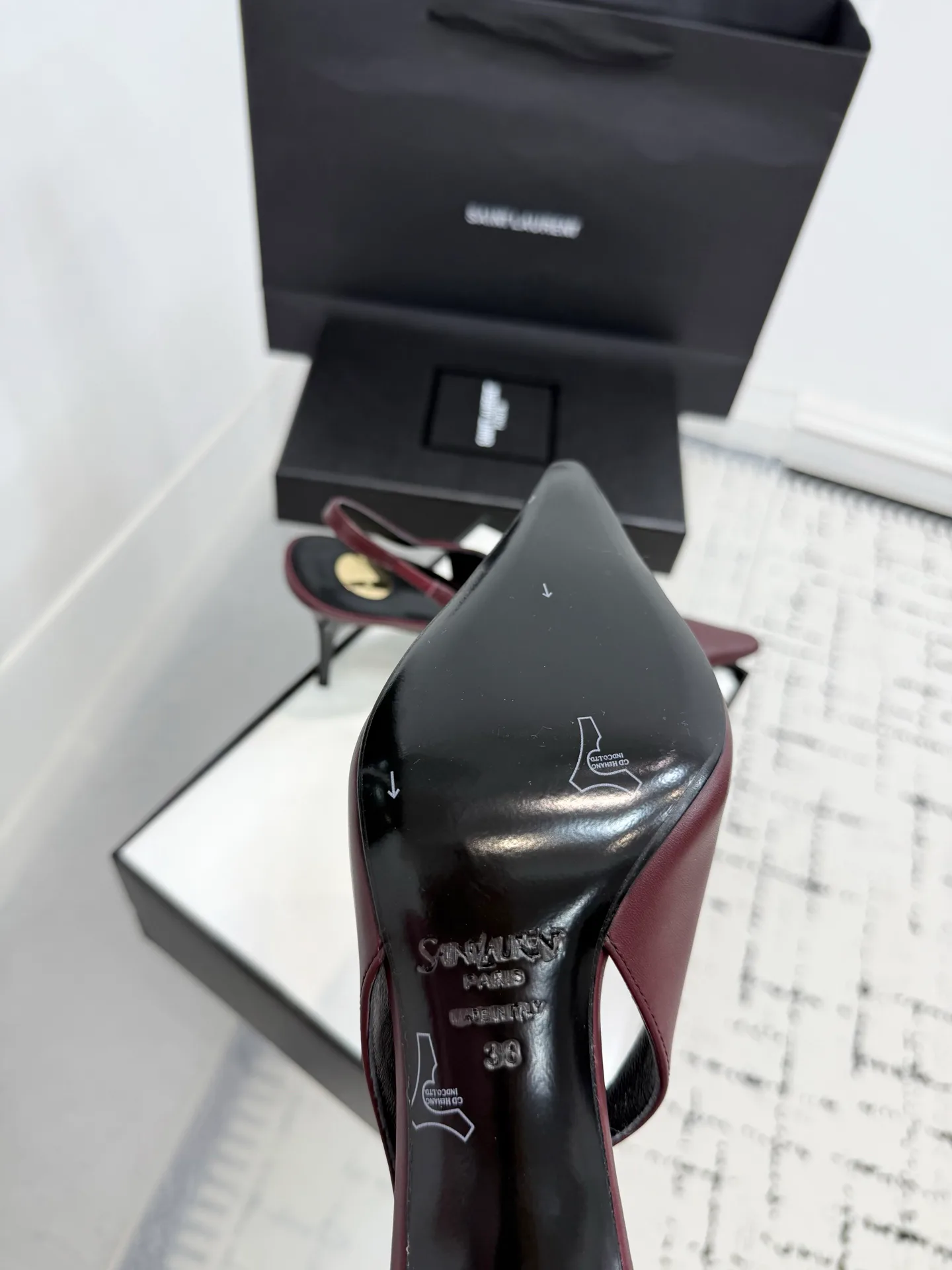 Туфли Женские Saint Laurent 303796