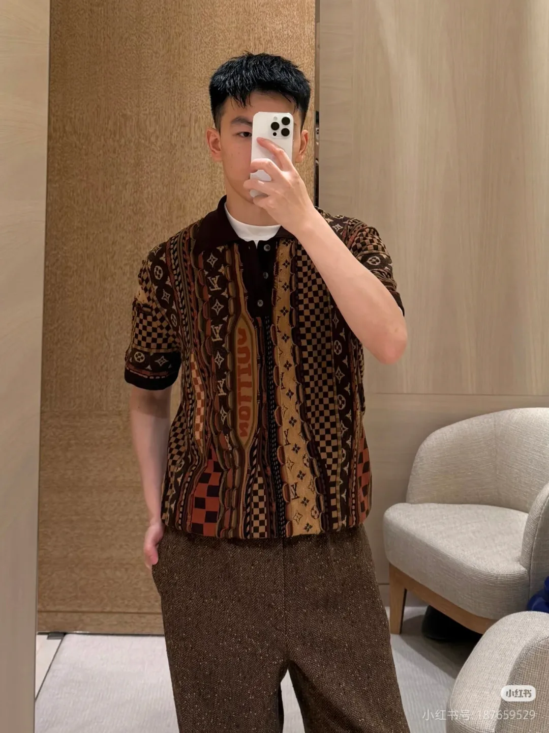Рубашки Мужские Louis Vuitton 11068300
