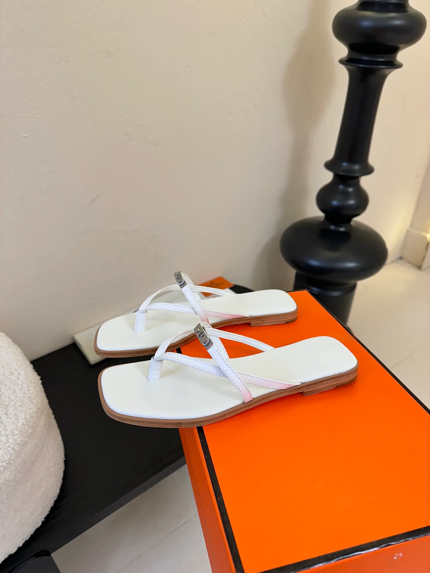 Шлепанцы Женские Hermes 1641936