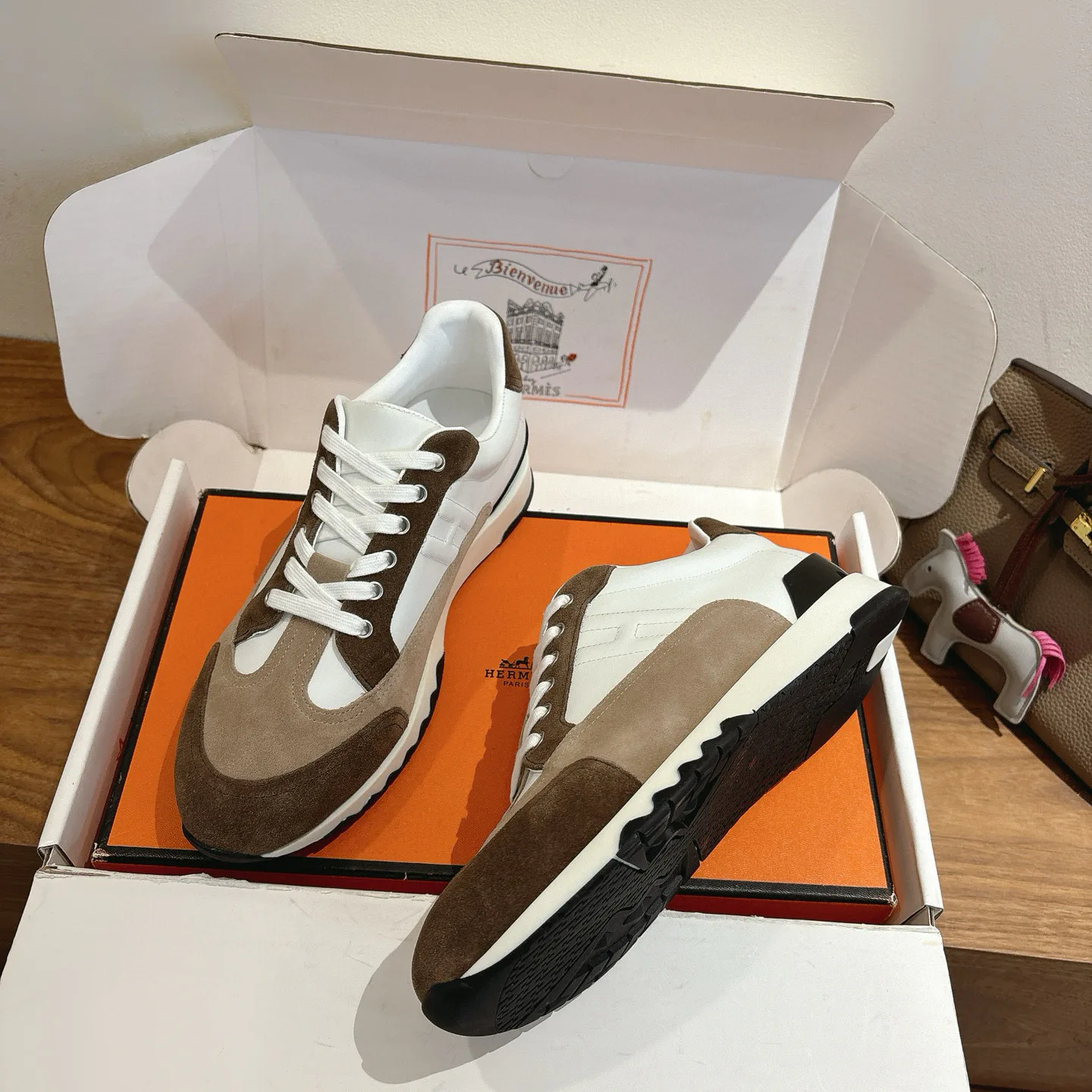 Кроссовки Мужские Hermes 1175806