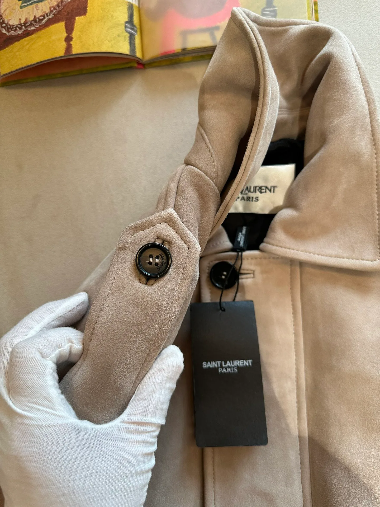 Кожаные Куртки И Дублёнки Женские Saint Laurent 11283471