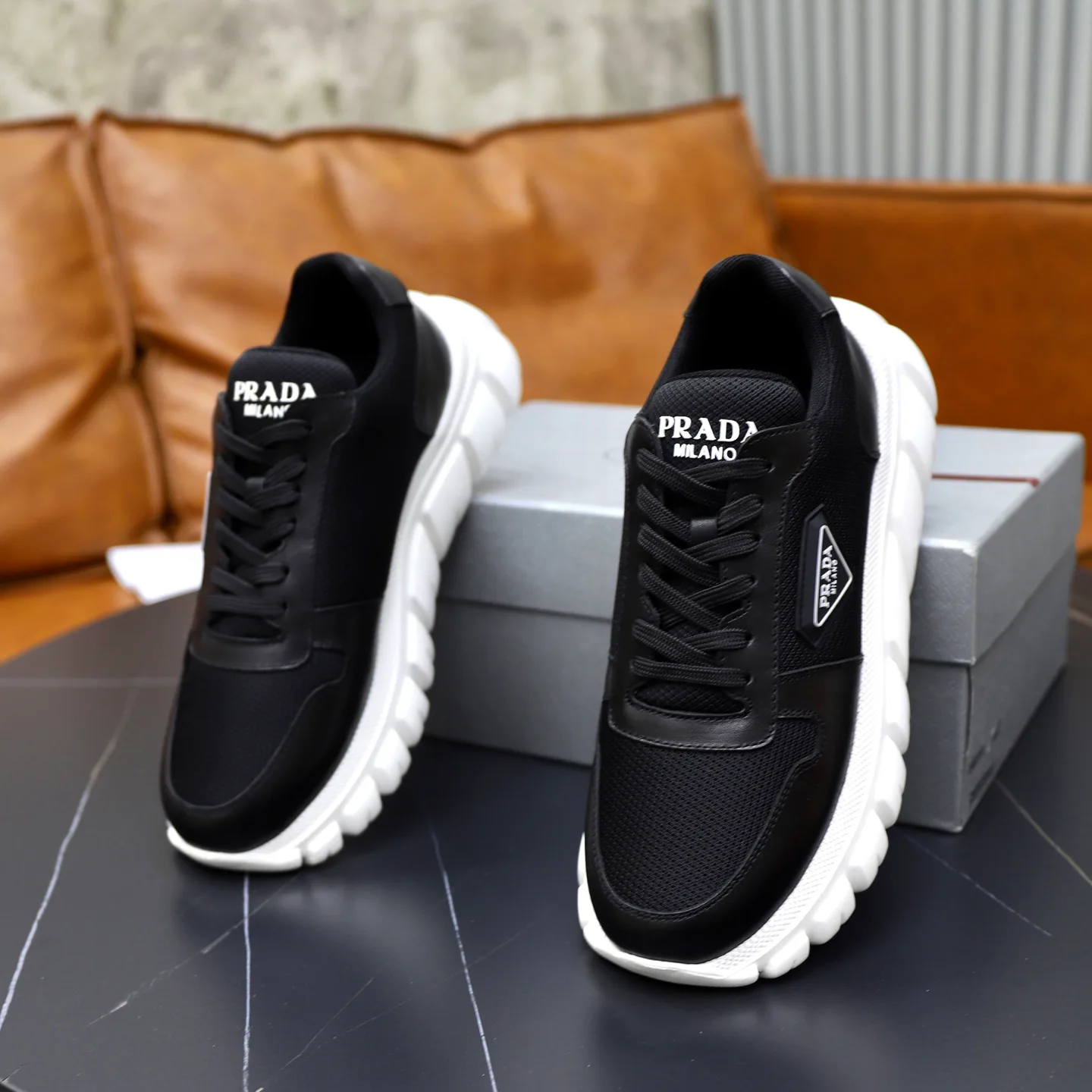 Кроссовки Мужские Prada 11490417
