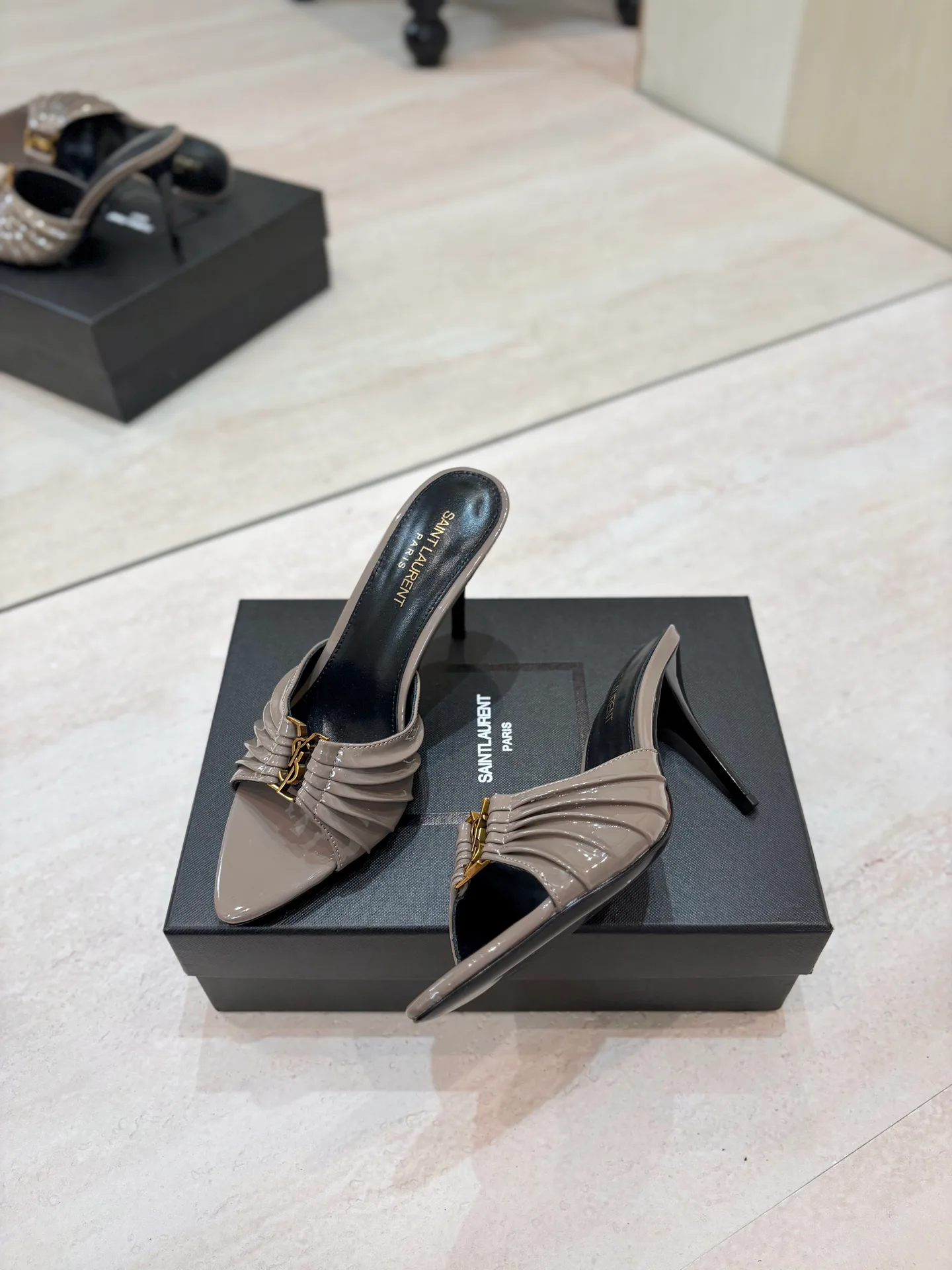 Мюли И Сабо Женские Saint Laurent 17476092
