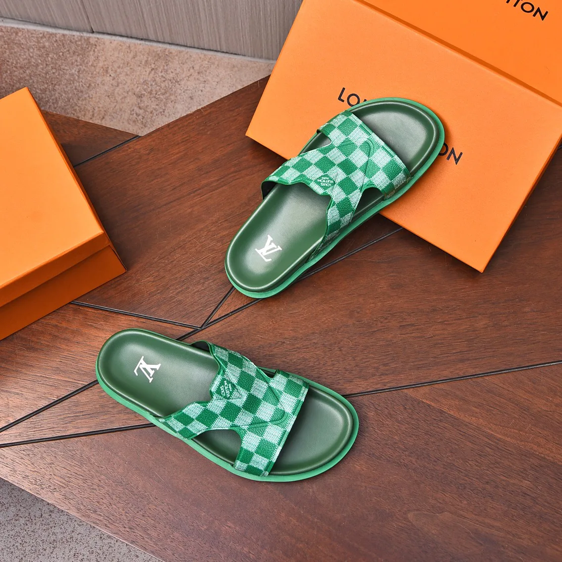 Шлепанцы Мужские Louis Vuitton 12120